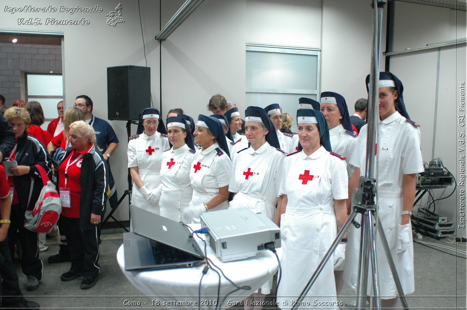 Como - 18 settembre 2010 - Gara Nazionale di Primo Soccorso -  Croce Rossa Italiana - Ispettorato Regionale Volontari del Soccorso Piemonte