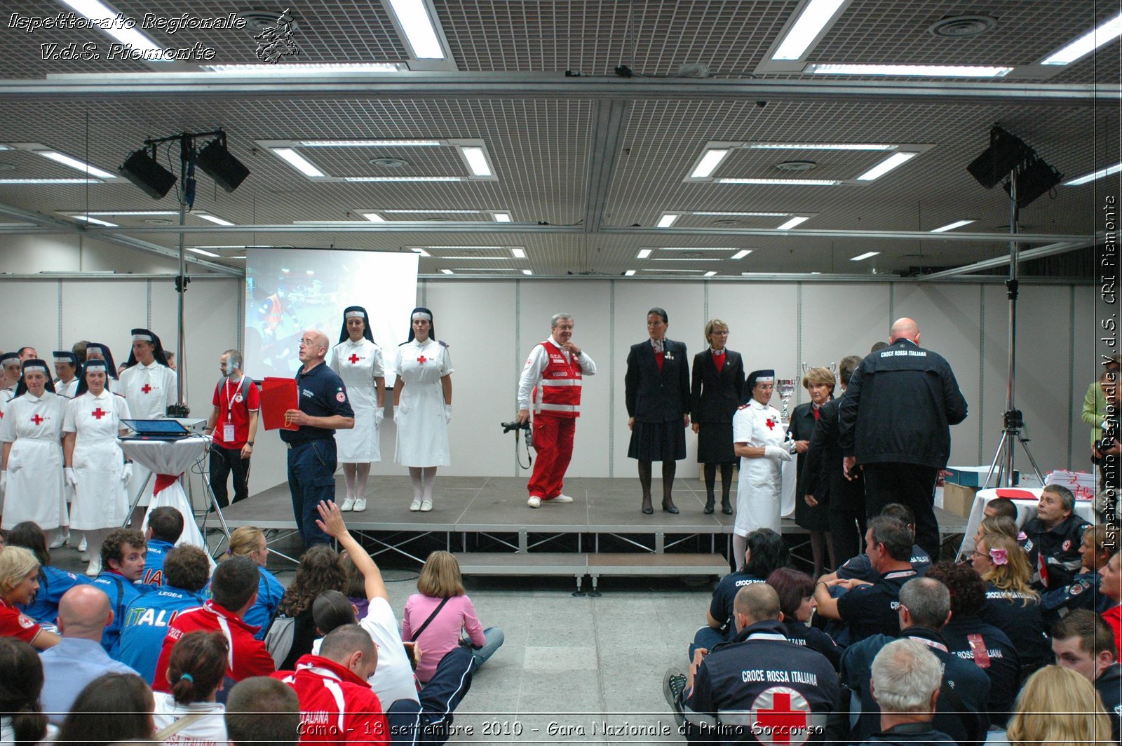 Como - 18 settembre 2010 - Gara Nazionale di Primo Soccorso -  Croce Rossa Italiana - Ispettorato Regionale Volontari del Soccorso Piemonte