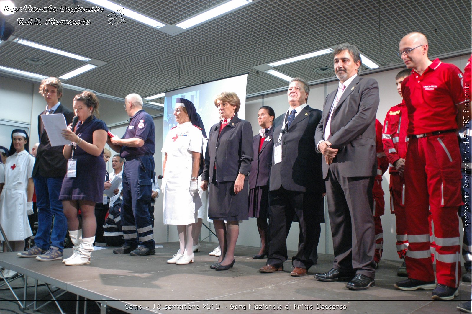 Como - 18 settembre 2010 - Gara Nazionale di Primo Soccorso -  Croce Rossa Italiana - Ispettorato Regionale Volontari del Soccorso Piemonte