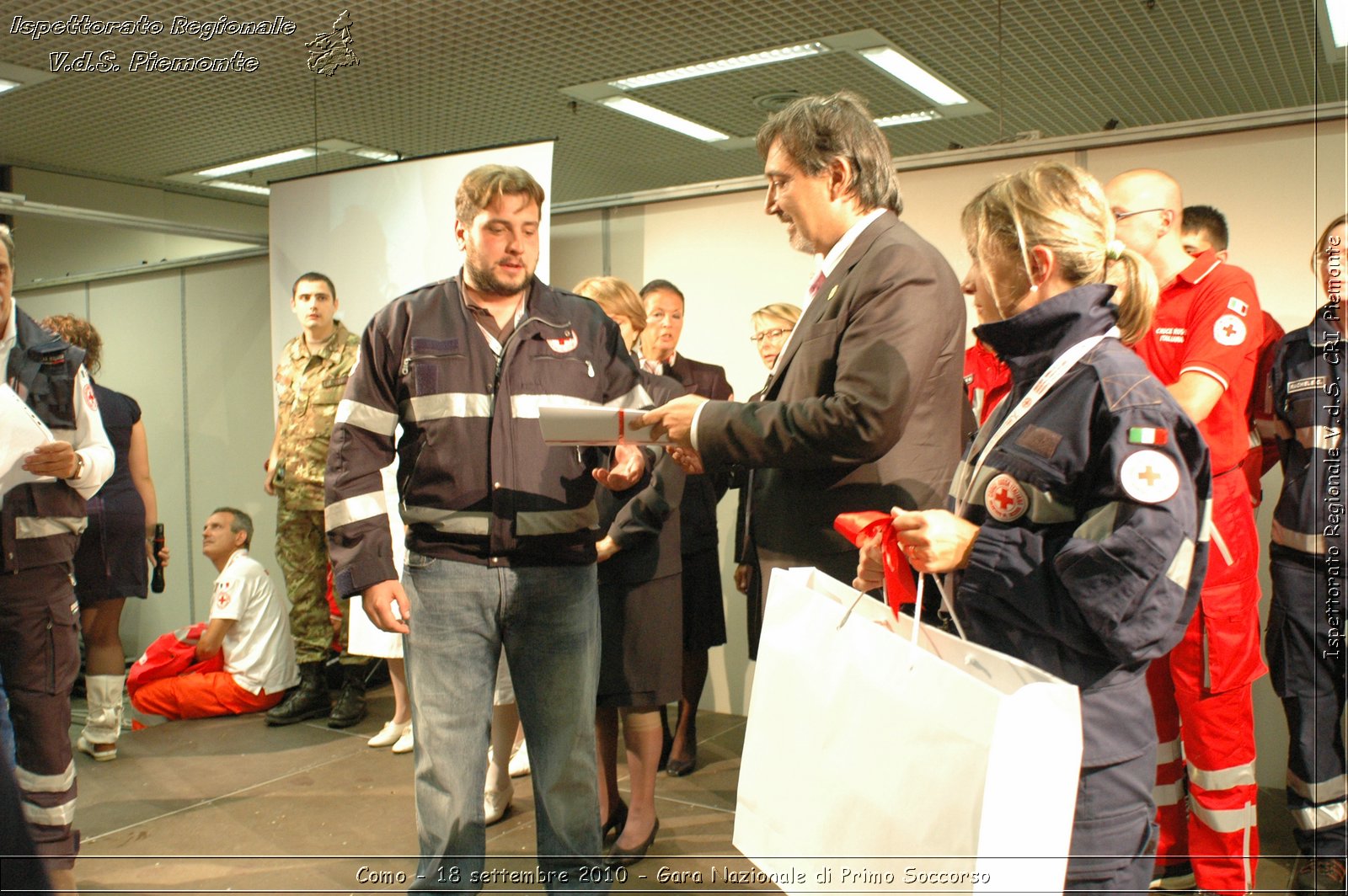 Como - 18 settembre 2010 - Gara Nazionale di Primo Soccorso -  Croce Rossa Italiana - Ispettorato Regionale Volontari del Soccorso Piemonte