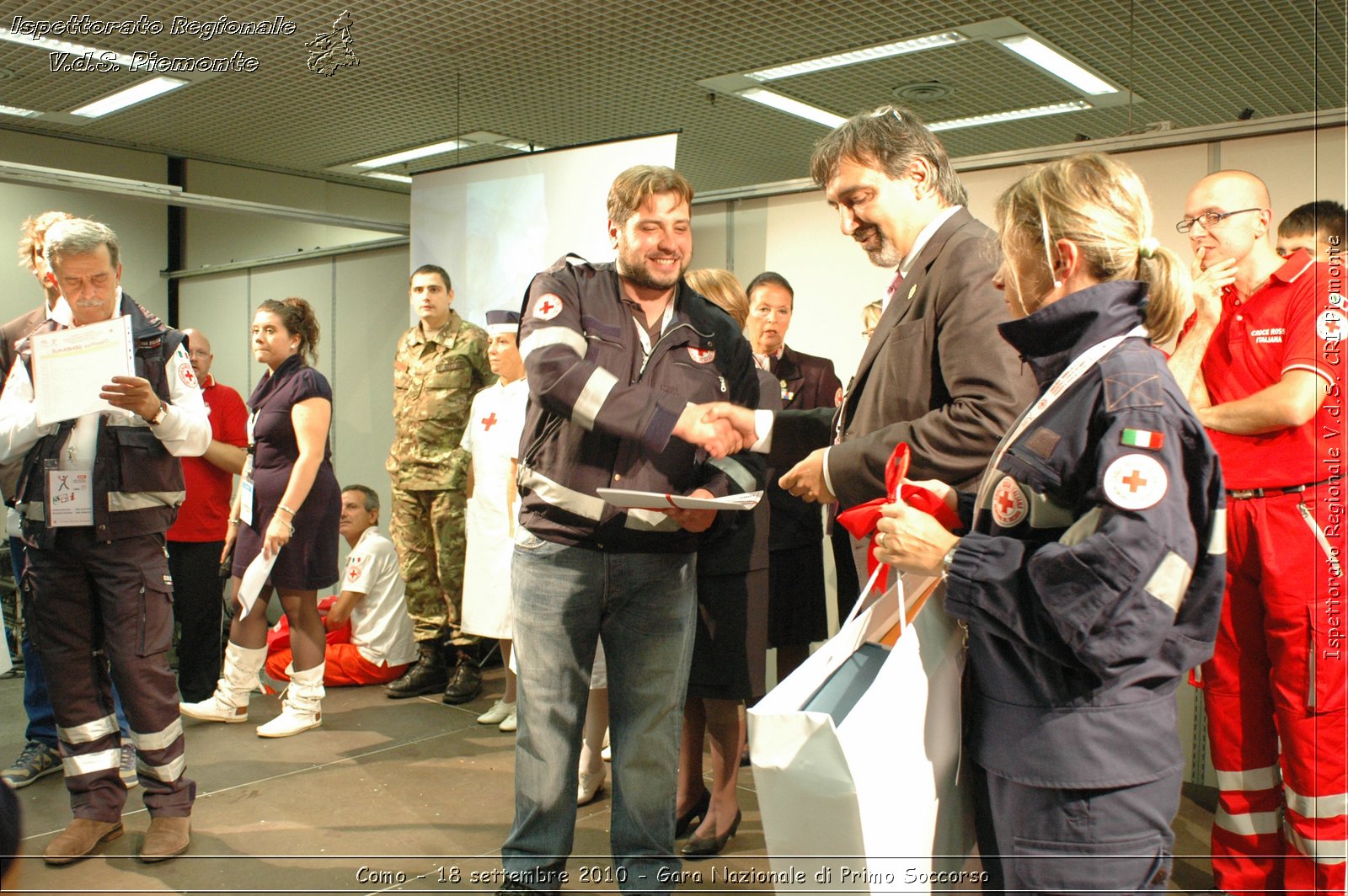 Como - 18 settembre 2010 - Gara Nazionale di Primo Soccorso -  Croce Rossa Italiana - Ispettorato Regionale Volontari del Soccorso Piemonte