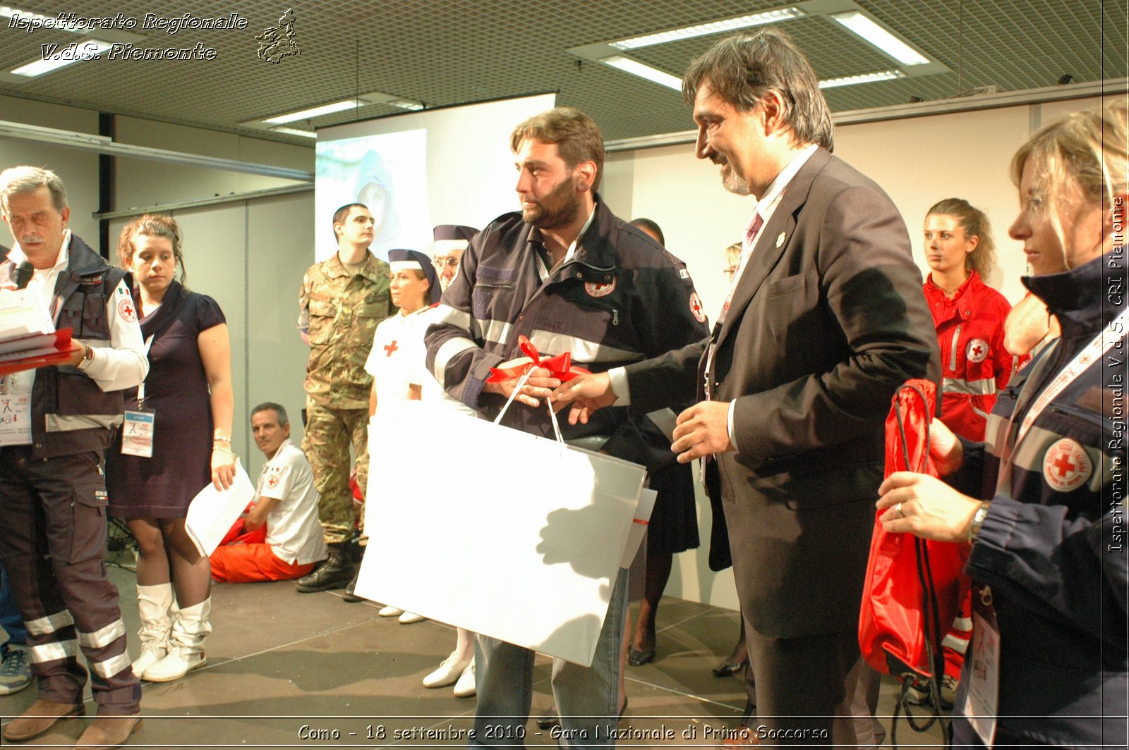 Como - 18 settembre 2010 - Gara Nazionale di Primo Soccorso -  Croce Rossa Italiana - Ispettorato Regionale Volontari del Soccorso Piemonte