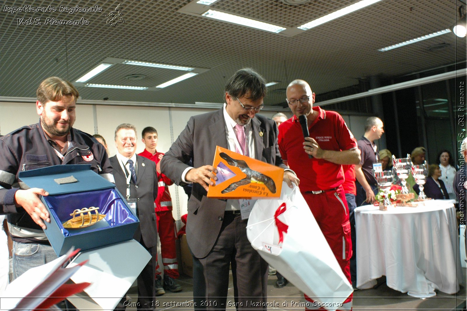 Como - 18 settembre 2010 - Gara Nazionale di Primo Soccorso -  Croce Rossa Italiana - Ispettorato Regionale Volontari del Soccorso Piemonte