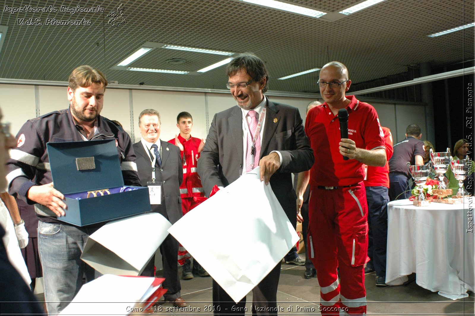 Como - 18 settembre 2010 - Gara Nazionale di Primo Soccorso -  Croce Rossa Italiana - Ispettorato Regionale Volontari del Soccorso Piemonte