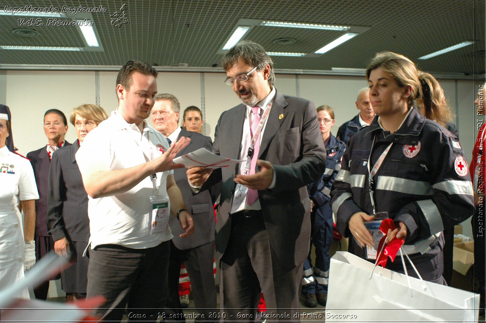 Como - 18 settembre 2010 - Gara Nazionale di Primo Soccorso -  Croce Rossa Italiana - Ispettorato Regionale Volontari del Soccorso Piemonte