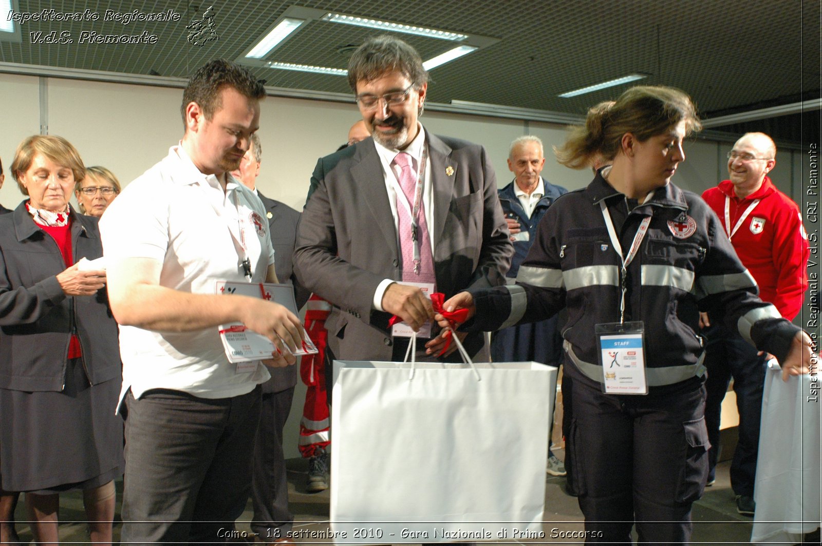 Como - 18 settembre 2010 - Gara Nazionale di Primo Soccorso -  Croce Rossa Italiana - Ispettorato Regionale Volontari del Soccorso Piemonte