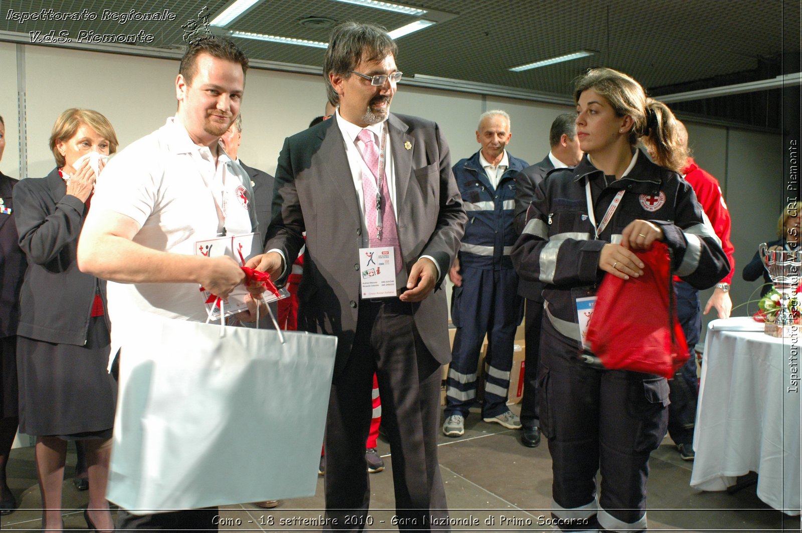 Como - 18 settembre 2010 - Gara Nazionale di Primo Soccorso -  Croce Rossa Italiana - Ispettorato Regionale Volontari del Soccorso Piemonte