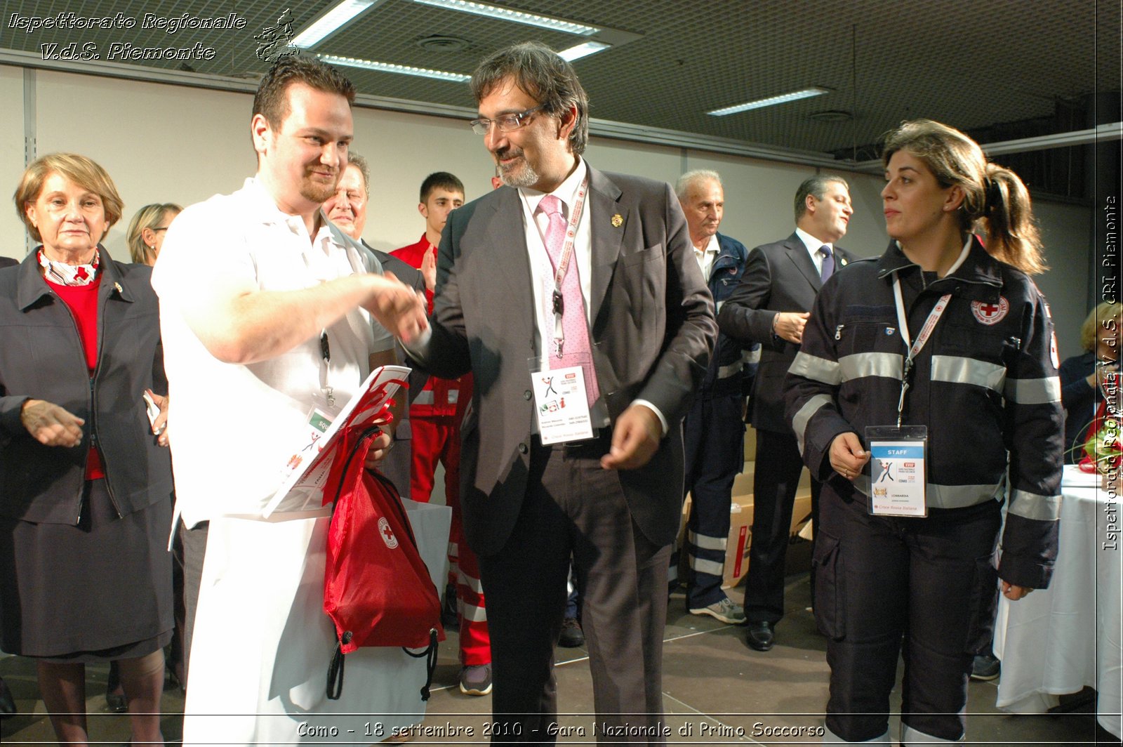 Como - 18 settembre 2010 - Gara Nazionale di Primo Soccorso -  Croce Rossa Italiana - Ispettorato Regionale Volontari del Soccorso Piemonte