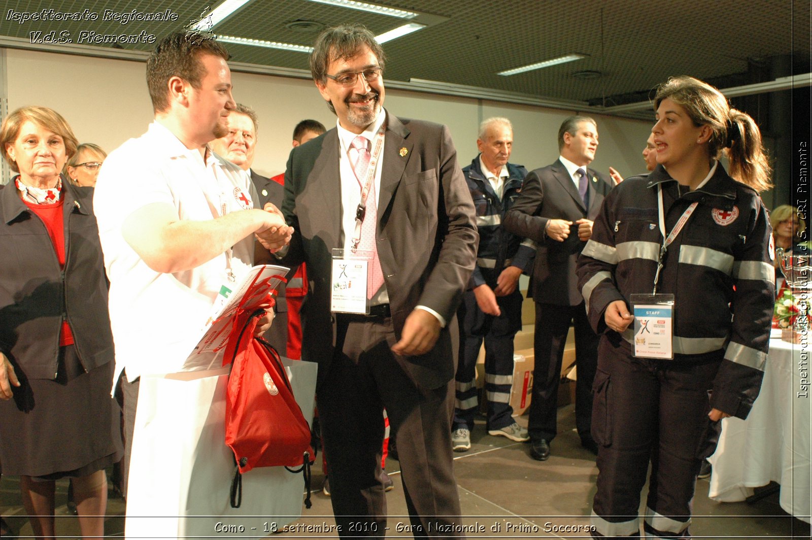 Como - 18 settembre 2010 - Gara Nazionale di Primo Soccorso -  Croce Rossa Italiana - Ispettorato Regionale Volontari del Soccorso Piemonte