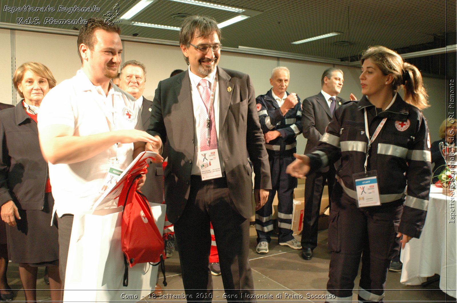 Como - 18 settembre 2010 - Gara Nazionale di Primo Soccorso -  Croce Rossa Italiana - Ispettorato Regionale Volontari del Soccorso Piemonte