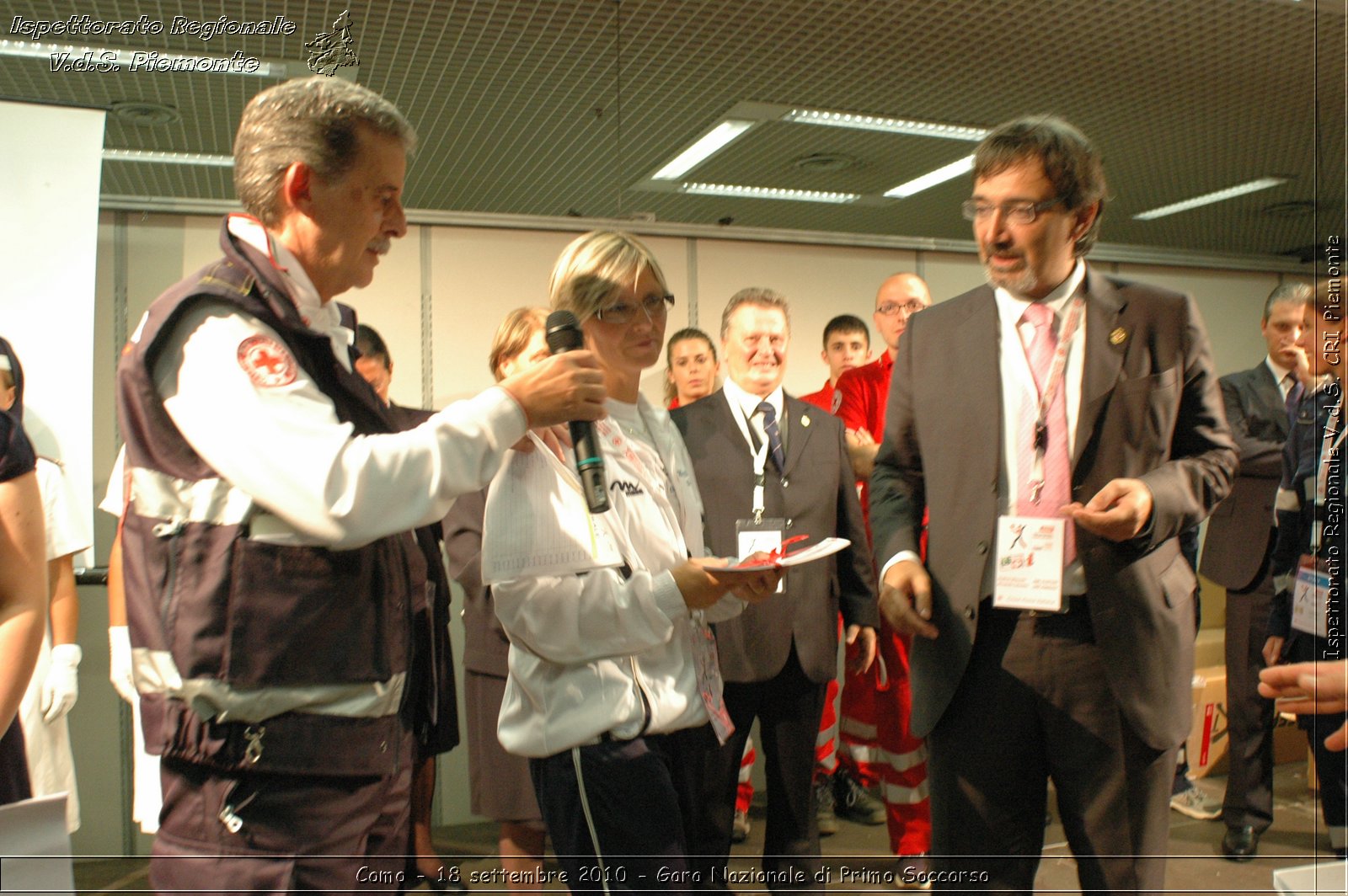 Como - 18 settembre 2010 - Gara Nazionale di Primo Soccorso -  Croce Rossa Italiana - Ispettorato Regionale Volontari del Soccorso Piemonte