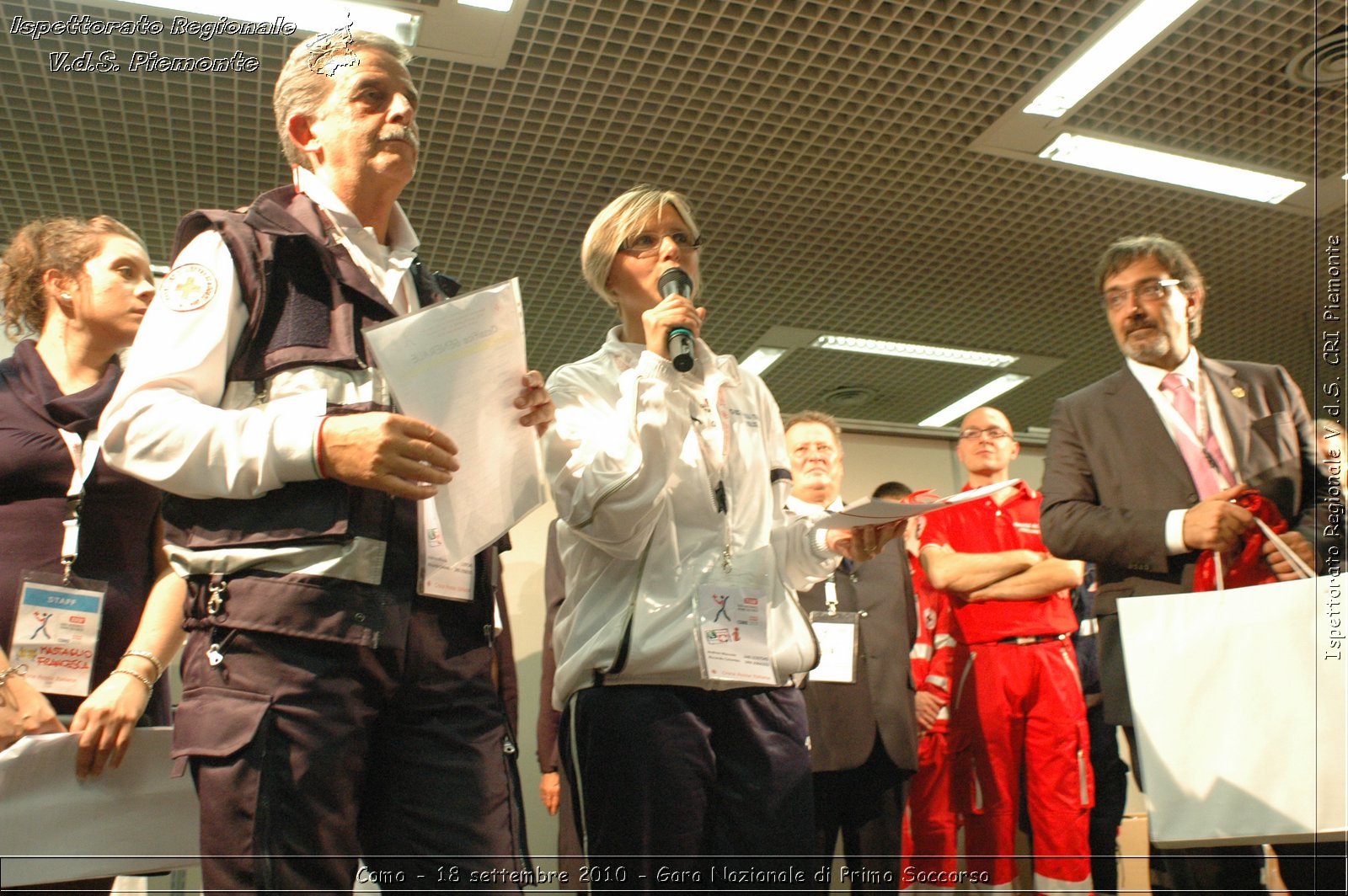 Como - 18 settembre 2010 - Gara Nazionale di Primo Soccorso -  Croce Rossa Italiana - Ispettorato Regionale Volontari del Soccorso Piemonte