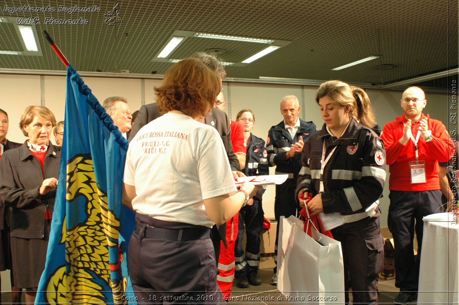 Como - 18 settembre 2010 - Gara Nazionale di Primo Soccorso -  Croce Rossa Italiana - Ispettorato Regionale Volontari del Soccorso Piemonte