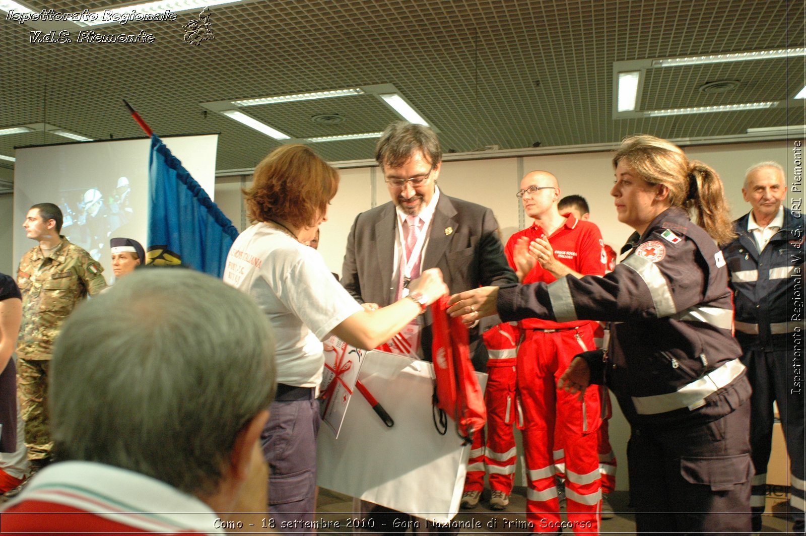 Como - 18 settembre 2010 - Gara Nazionale di Primo Soccorso -  Croce Rossa Italiana - Ispettorato Regionale Volontari del Soccorso Piemonte