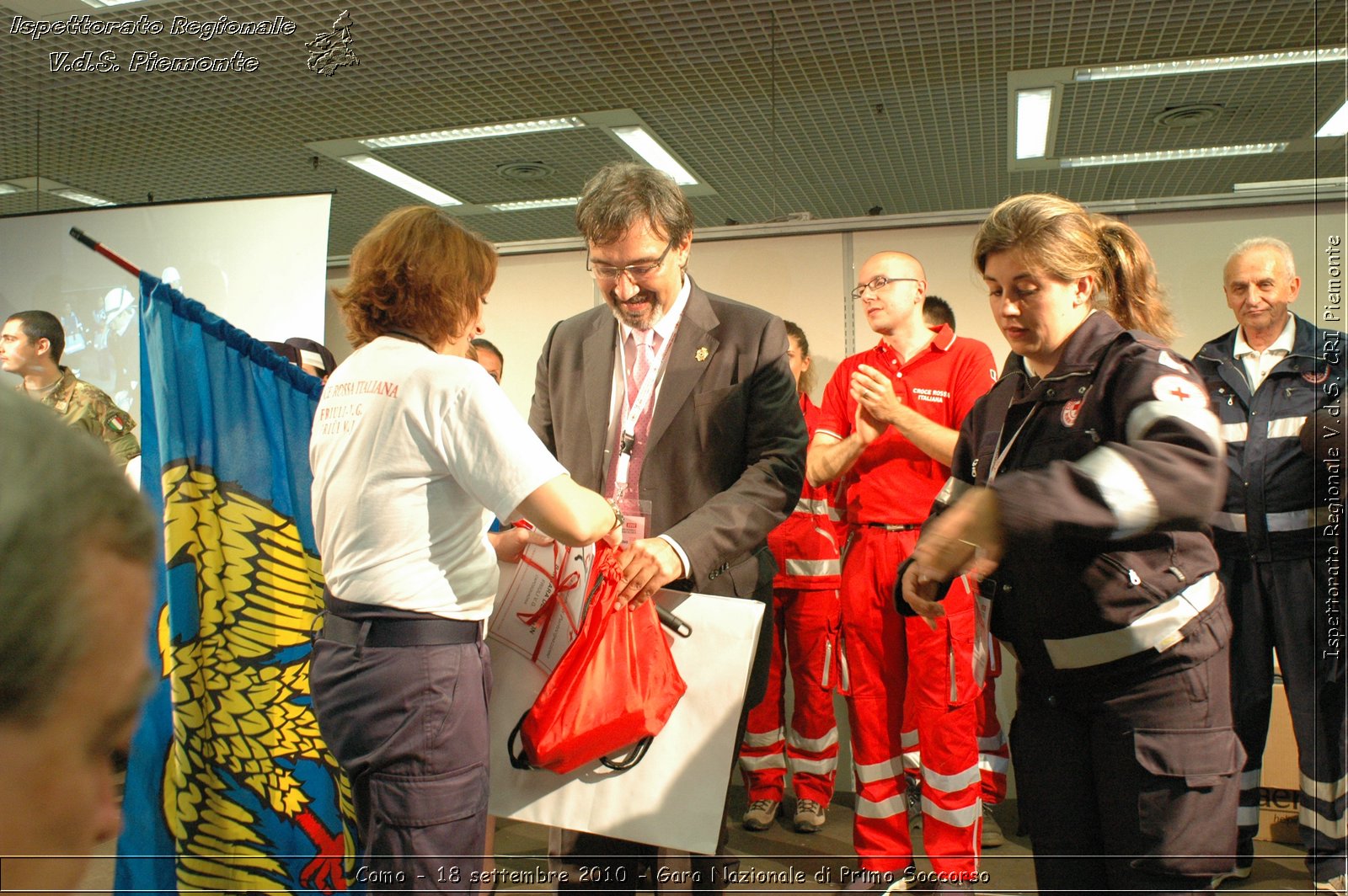 Como - 18 settembre 2010 - Gara Nazionale di Primo Soccorso -  Croce Rossa Italiana - Ispettorato Regionale Volontari del Soccorso Piemonte