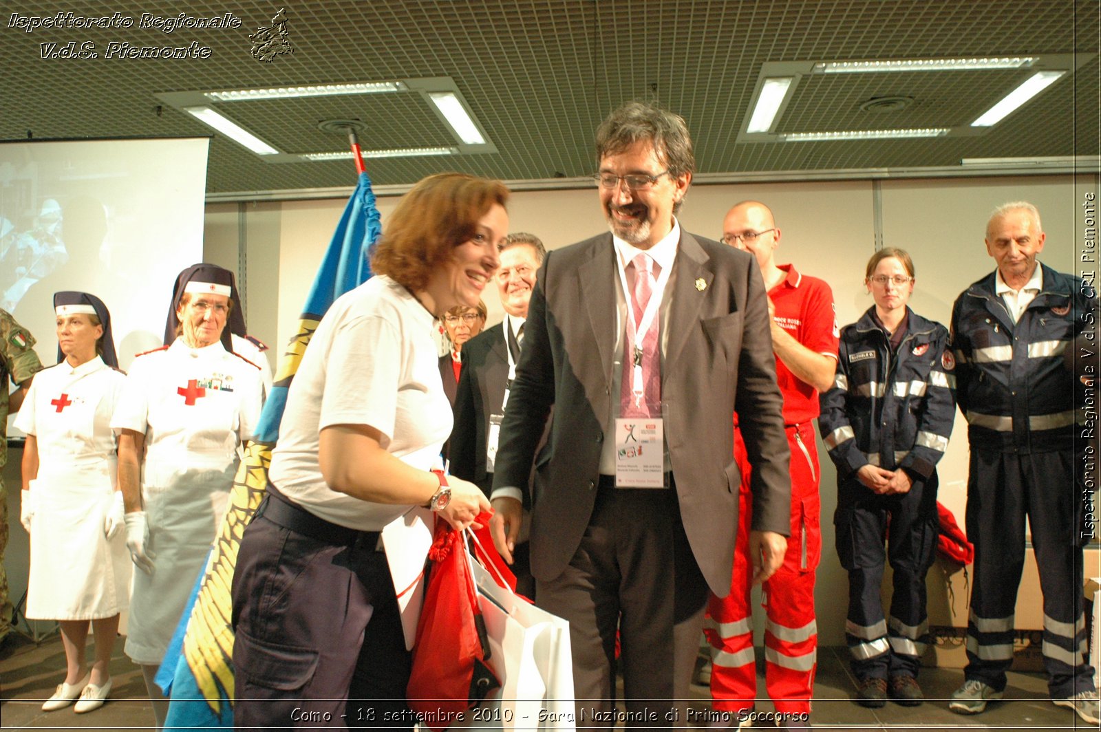 Como - 18 settembre 2010 - Gara Nazionale di Primo Soccorso -  Croce Rossa Italiana - Ispettorato Regionale Volontari del Soccorso Piemonte