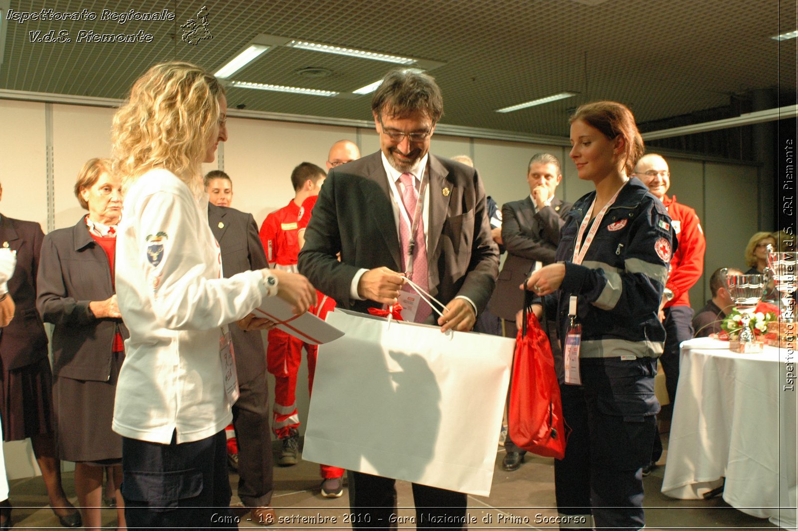 Como - 18 settembre 2010 - Gara Nazionale di Primo Soccorso -  Croce Rossa Italiana - Ispettorato Regionale Volontari del Soccorso Piemonte