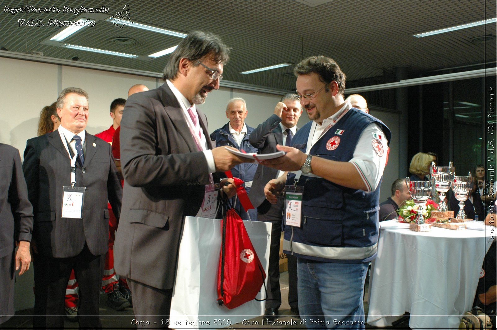 Como - 18 settembre 2010 - Gara Nazionale di Primo Soccorso -  Croce Rossa Italiana - Ispettorato Regionale Volontari del Soccorso Piemonte