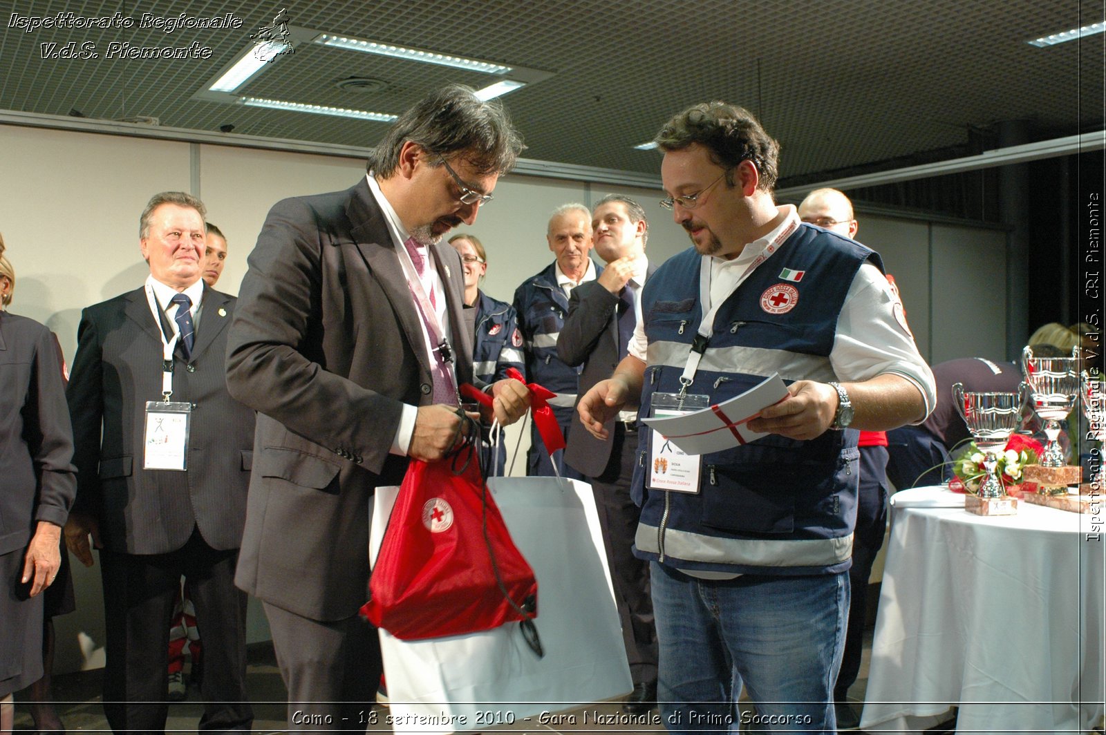 Como - 18 settembre 2010 - Gara Nazionale di Primo Soccorso -  Croce Rossa Italiana - Ispettorato Regionale Volontari del Soccorso Piemonte