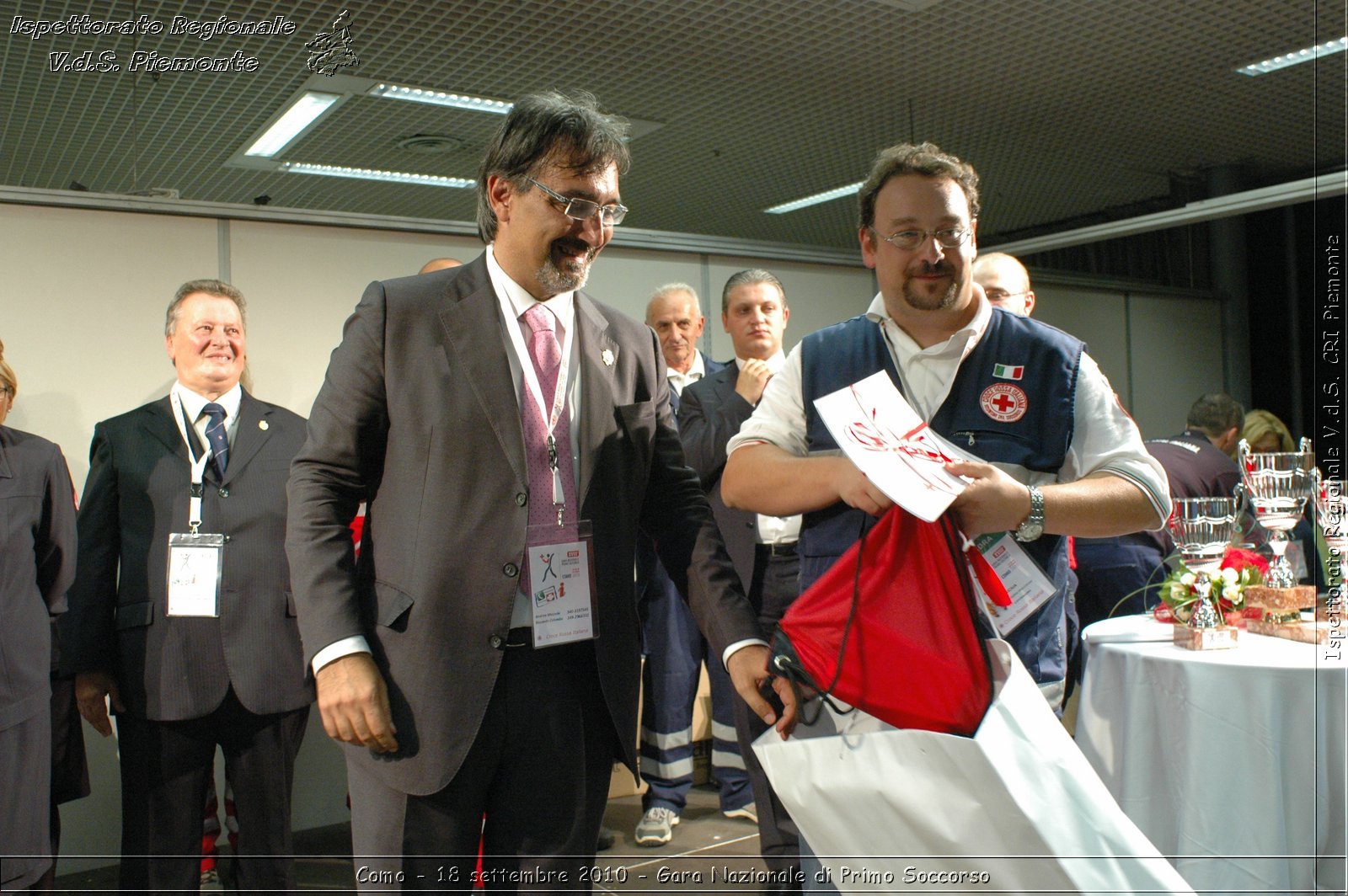 Como - 18 settembre 2010 - Gara Nazionale di Primo Soccorso -  Croce Rossa Italiana - Ispettorato Regionale Volontari del Soccorso Piemonte