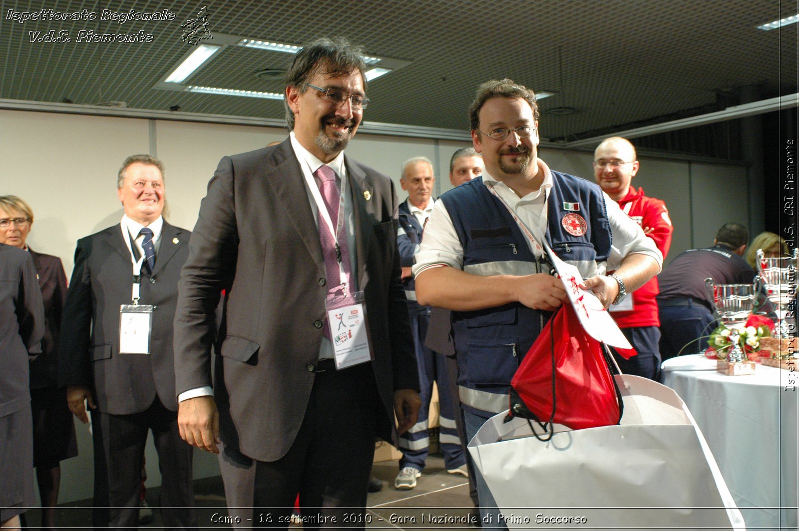 Como - 18 settembre 2010 - Gara Nazionale di Primo Soccorso -  Croce Rossa Italiana - Ispettorato Regionale Volontari del Soccorso Piemonte