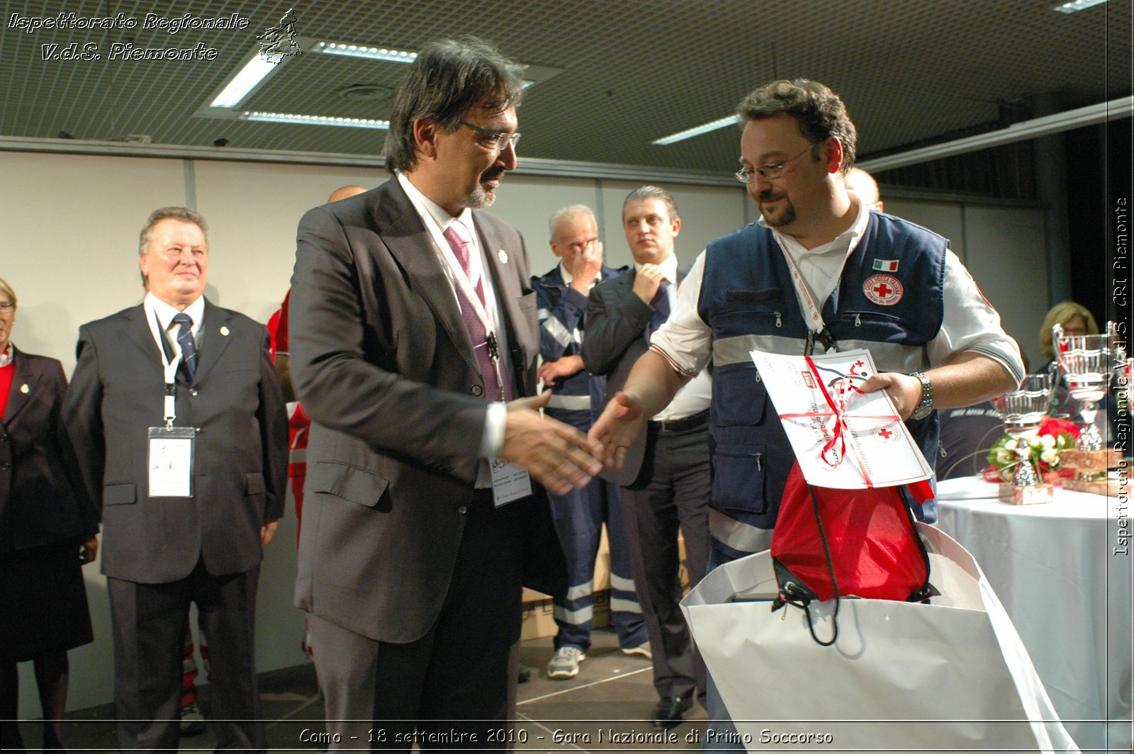 Como - 18 settembre 2010 - Gara Nazionale di Primo Soccorso -  Croce Rossa Italiana - Ispettorato Regionale Volontari del Soccorso Piemonte