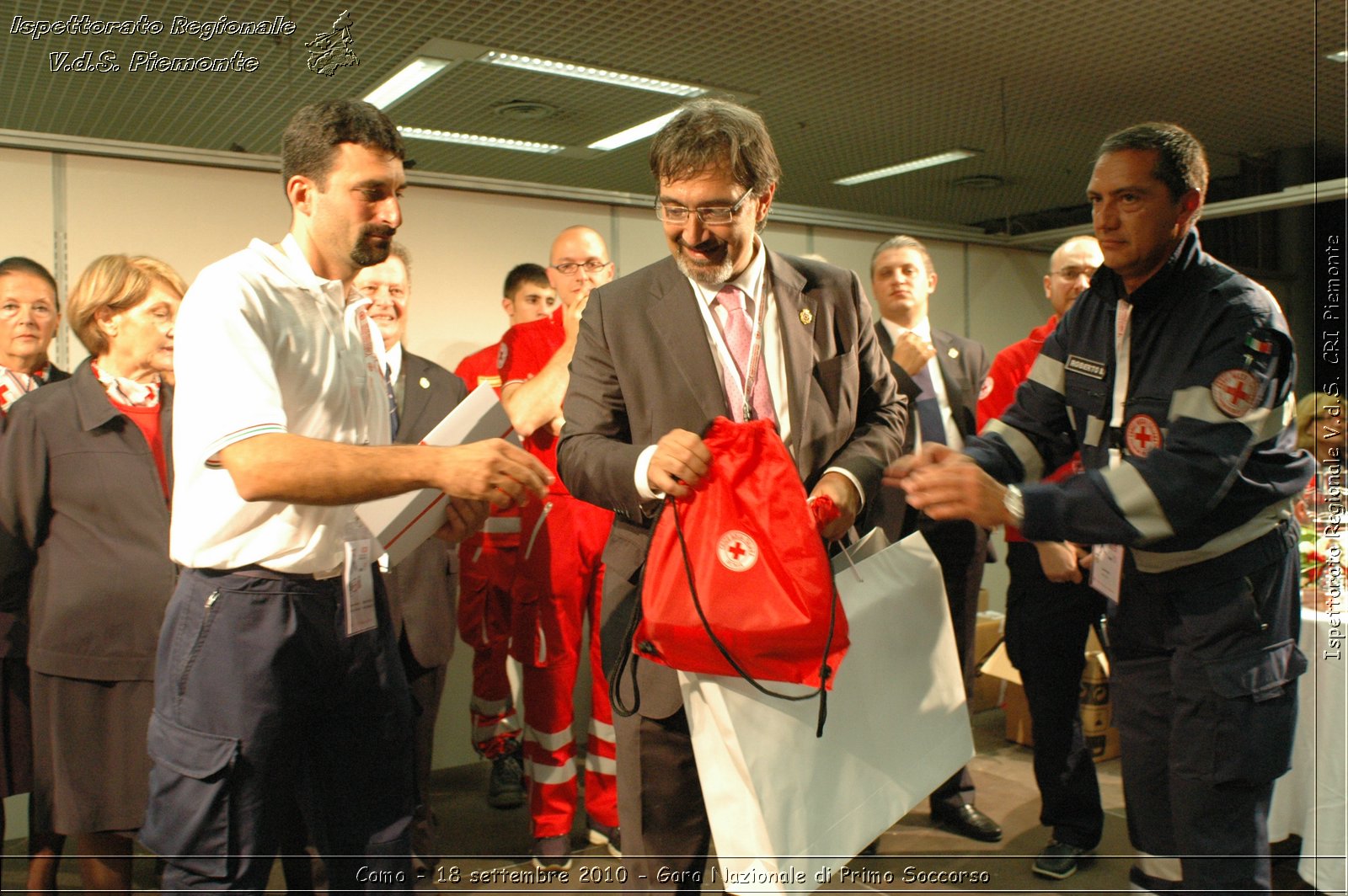 Como - 18 settembre 2010 - Gara Nazionale di Primo Soccorso -  Croce Rossa Italiana - Ispettorato Regionale Volontari del Soccorso Piemonte