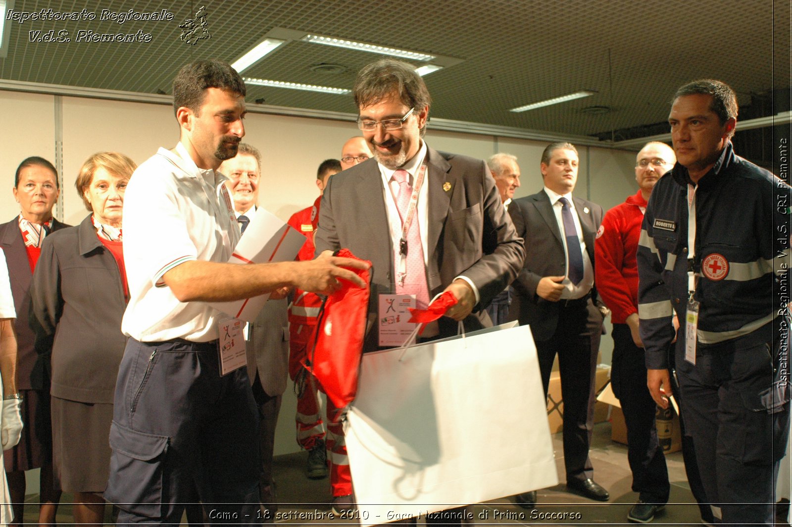 Como - 18 settembre 2010 - Gara Nazionale di Primo Soccorso -  Croce Rossa Italiana - Ispettorato Regionale Volontari del Soccorso Piemonte