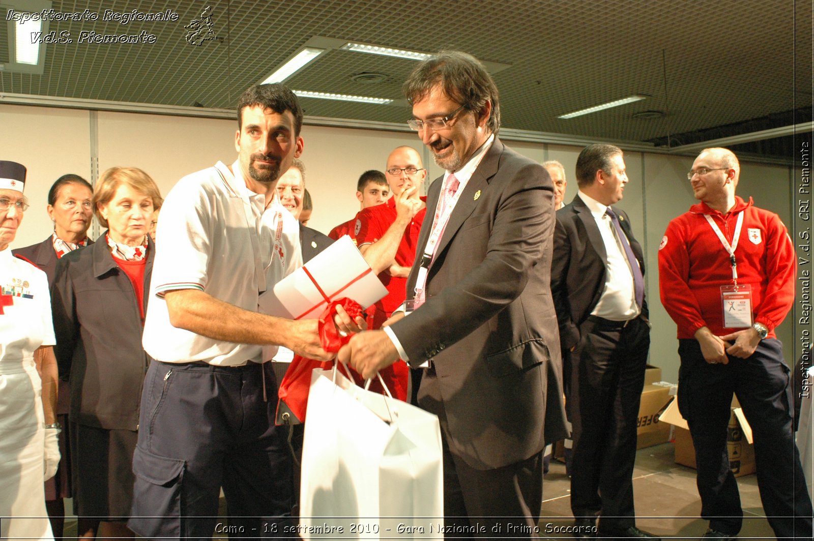 Como - 18 settembre 2010 - Gara Nazionale di Primo Soccorso -  Croce Rossa Italiana - Ispettorato Regionale Volontari del Soccorso Piemonte