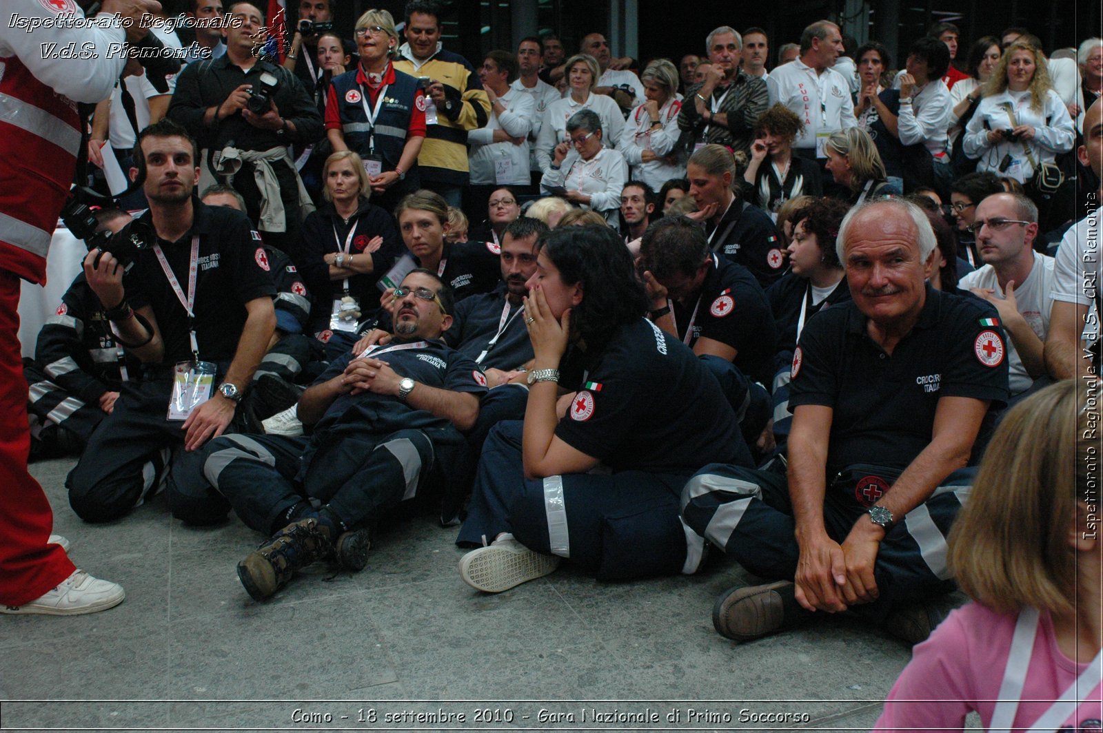 Como - 18 settembre 2010 - Gara Nazionale di Primo Soccorso -  Croce Rossa Italiana - Ispettorato Regionale Volontari del Soccorso Piemonte