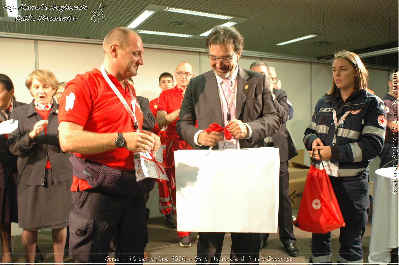 Como - 18 settembre 2010 - Gara Nazionale di Primo Soccorso -  Croce Rossa Italiana - Ispettorato Regionale Volontari del Soccorso Piemonte