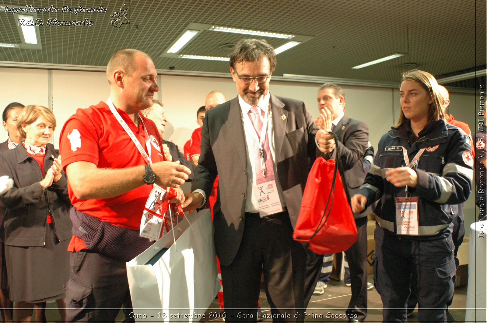 Como - 18 settembre 2010 - Gara Nazionale di Primo Soccorso -  Croce Rossa Italiana - Ispettorato Regionale Volontari del Soccorso Piemonte