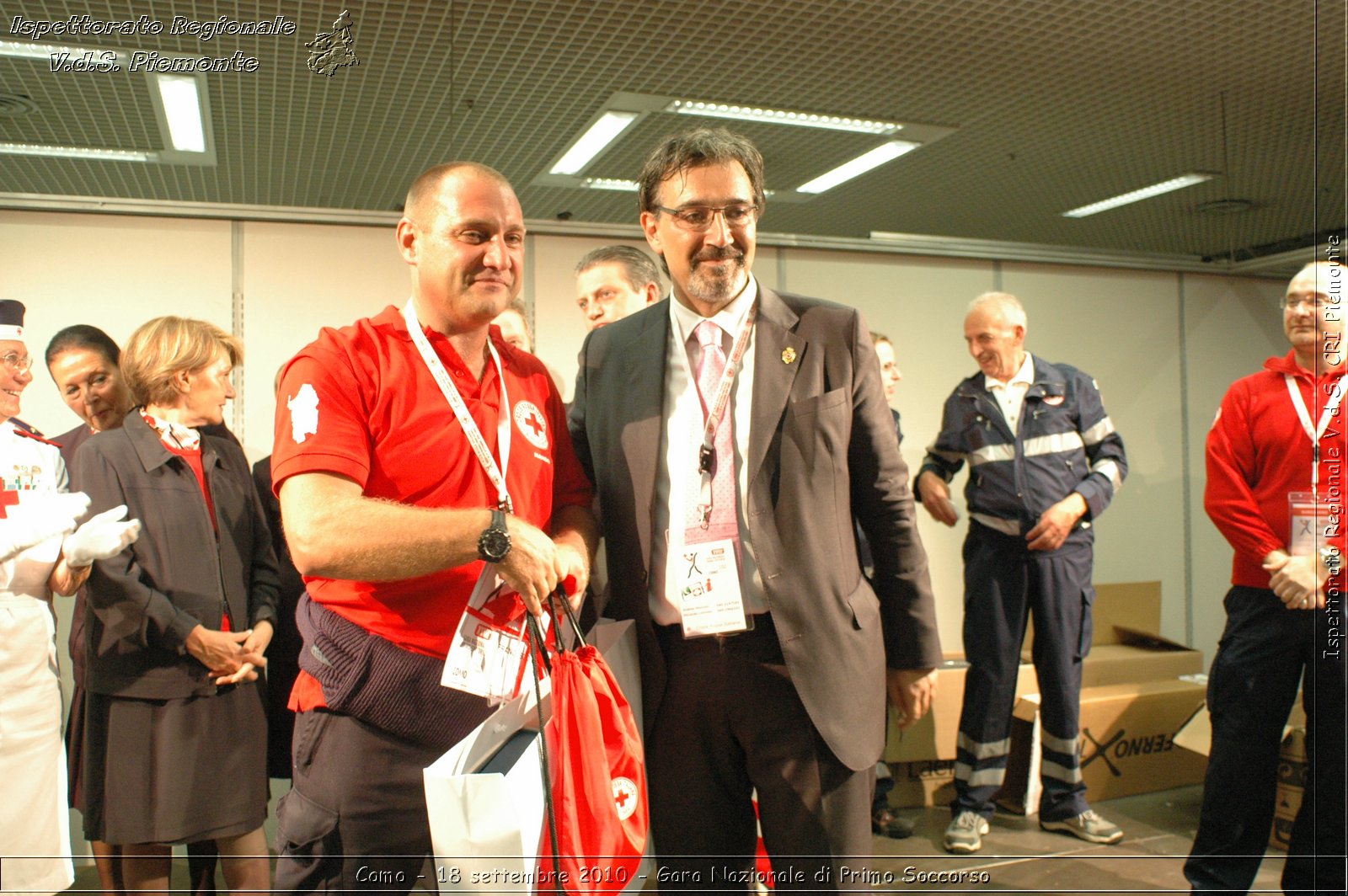 Como - 18 settembre 2010 - Gara Nazionale di Primo Soccorso -  Croce Rossa Italiana - Ispettorato Regionale Volontari del Soccorso Piemonte