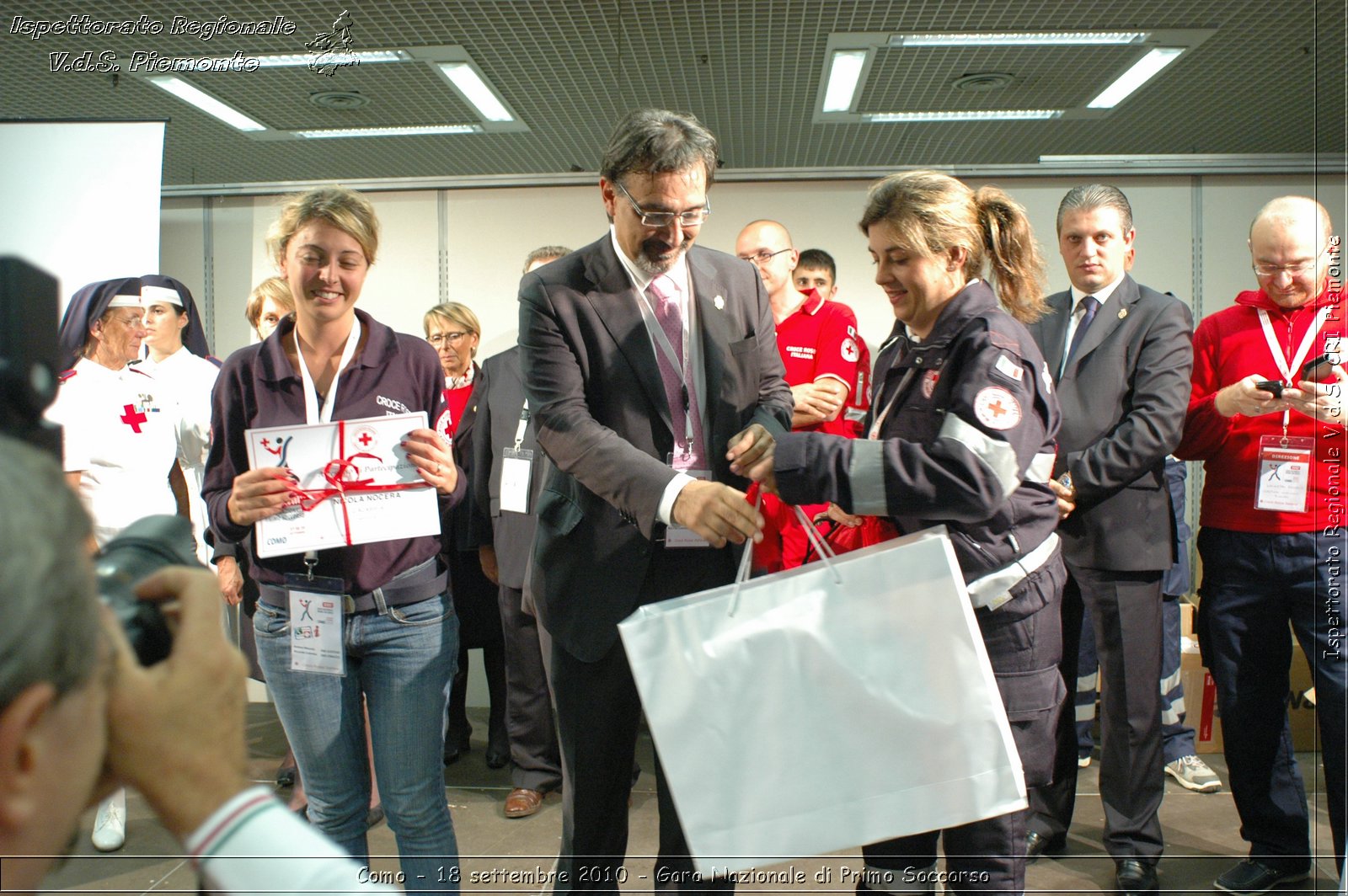 Como - 18 settembre 2010 - Gara Nazionale di Primo Soccorso -  Croce Rossa Italiana - Ispettorato Regionale Volontari del Soccorso Piemonte