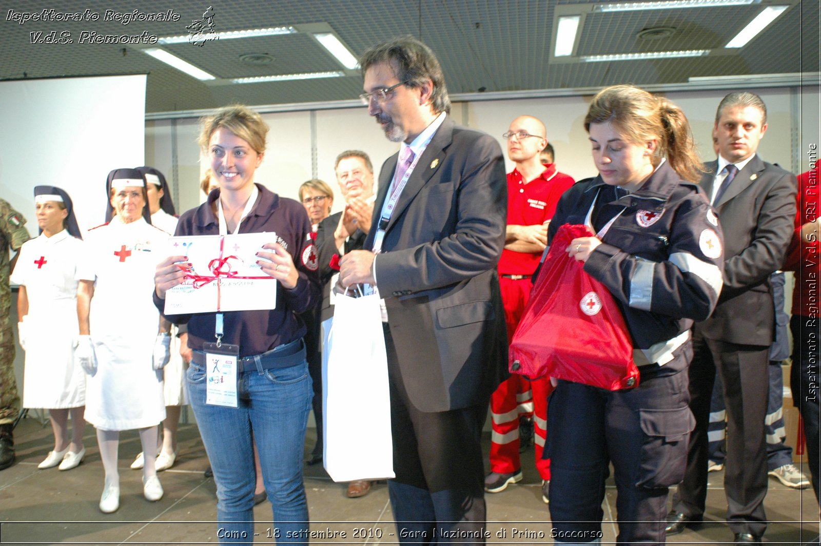 Como - 18 settembre 2010 - Gara Nazionale di Primo Soccorso -  Croce Rossa Italiana - Ispettorato Regionale Volontari del Soccorso Piemonte