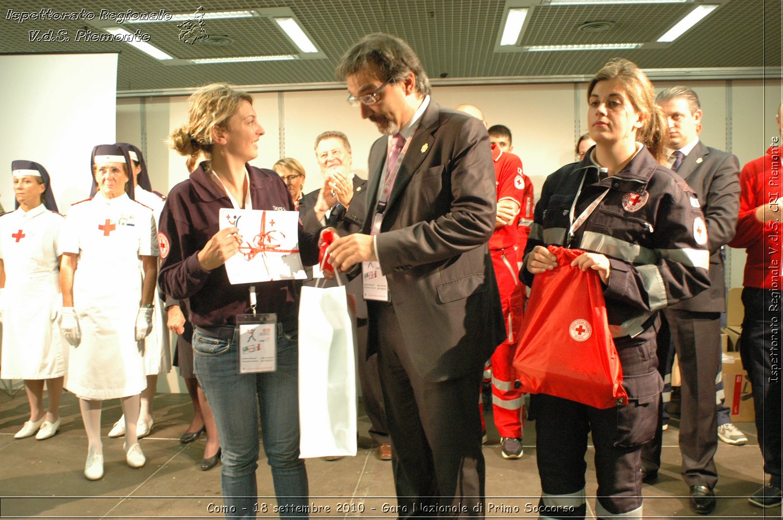 Como - 18 settembre 2010 - Gara Nazionale di Primo Soccorso -  Croce Rossa Italiana - Ispettorato Regionale Volontari del Soccorso Piemonte