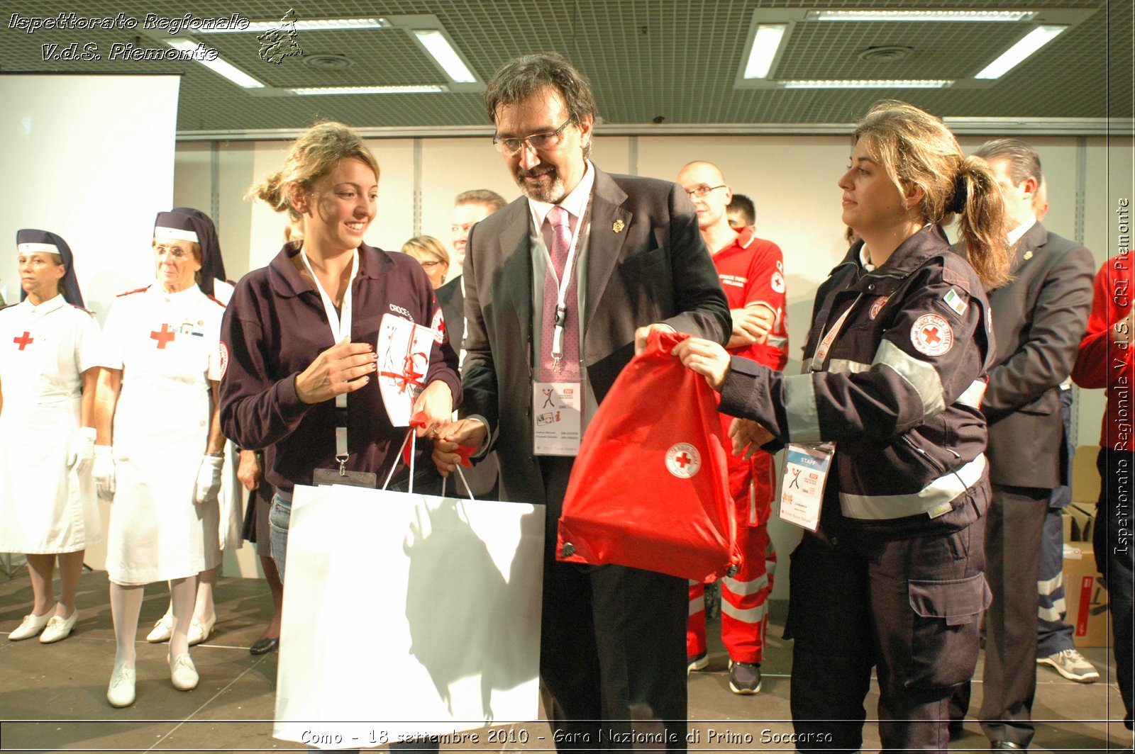 Como - 18 settembre 2010 - Gara Nazionale di Primo Soccorso -  Croce Rossa Italiana - Ispettorato Regionale Volontari del Soccorso Piemonte