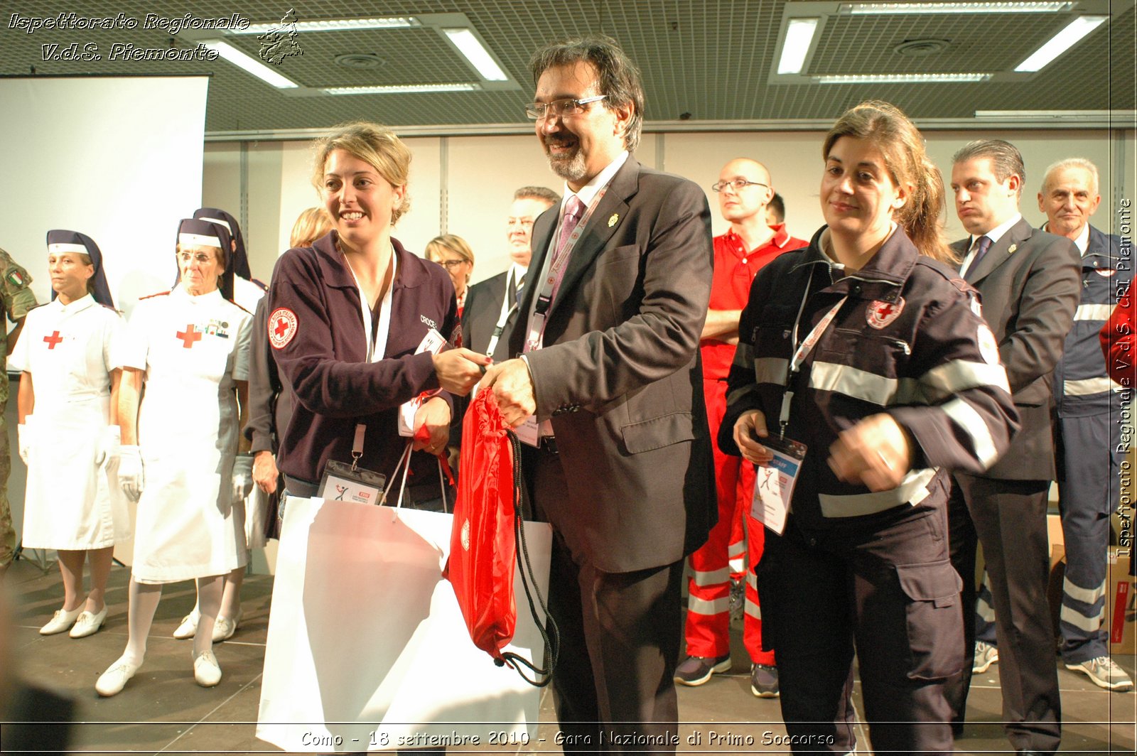 Como - 18 settembre 2010 - Gara Nazionale di Primo Soccorso -  Croce Rossa Italiana - Ispettorato Regionale Volontari del Soccorso Piemonte