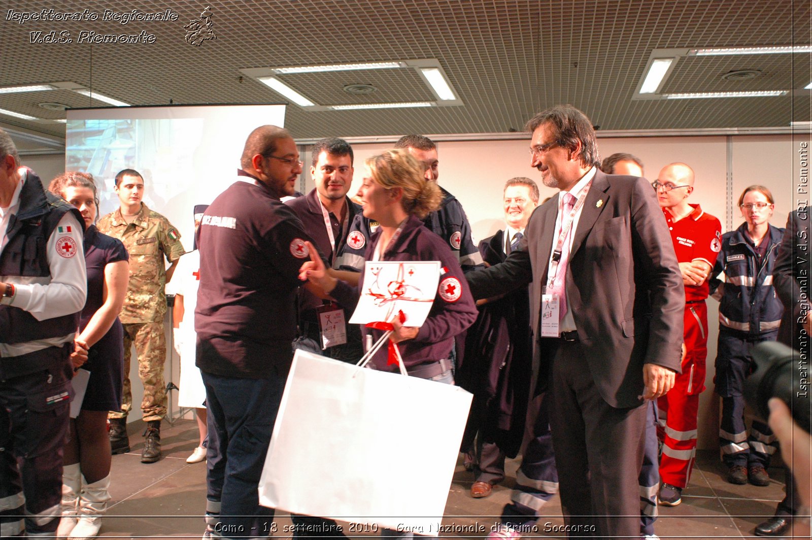 Como - 18 settembre 2010 - Gara Nazionale di Primo Soccorso -  Croce Rossa Italiana - Ispettorato Regionale Volontari del Soccorso Piemonte