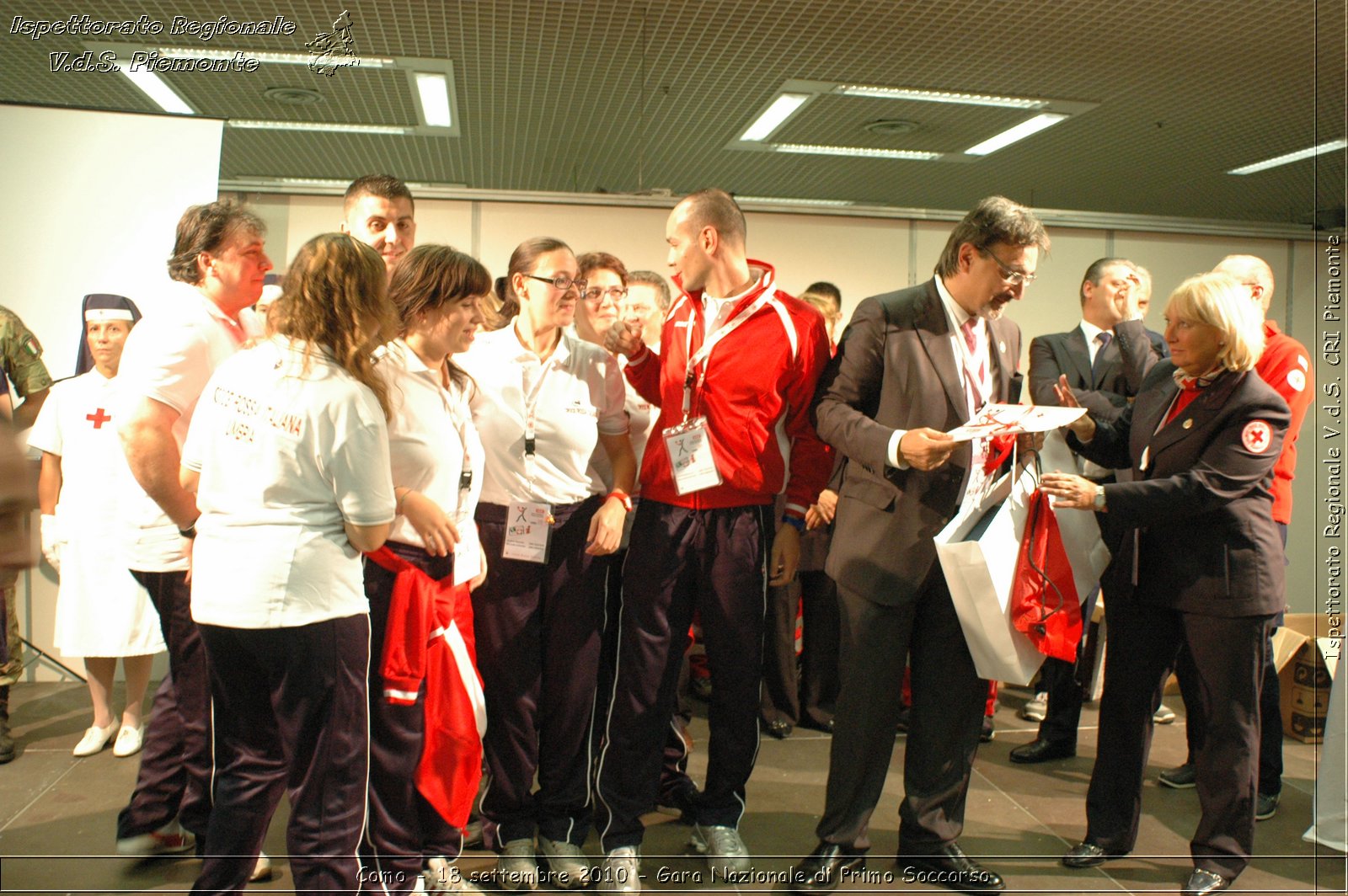 Como - 18 settembre 2010 - Gara Nazionale di Primo Soccorso -  Croce Rossa Italiana - Ispettorato Regionale Volontari del Soccorso Piemonte