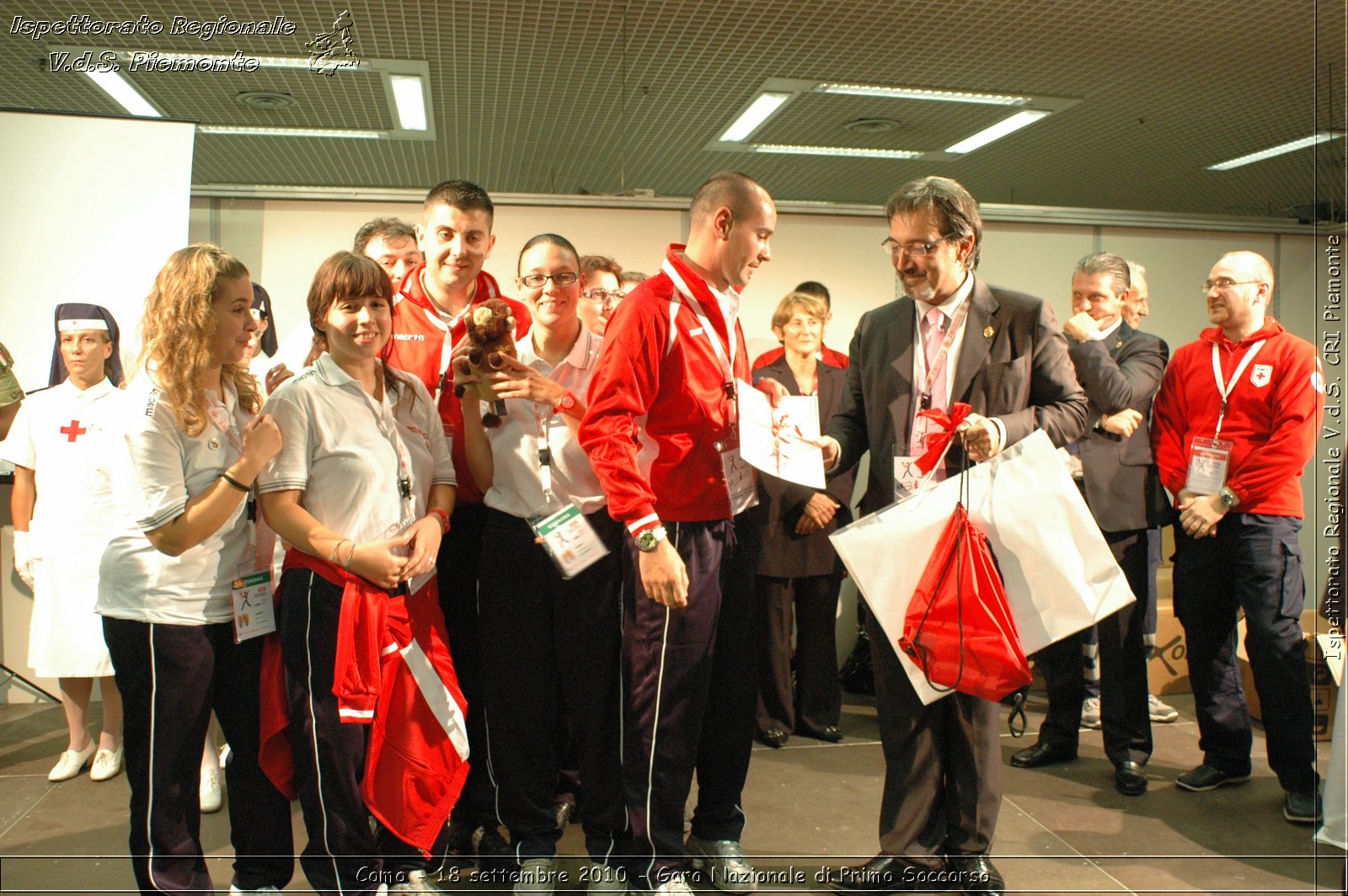 Como - 18 settembre 2010 - Gara Nazionale di Primo Soccorso -  Croce Rossa Italiana - Ispettorato Regionale Volontari del Soccorso Piemonte