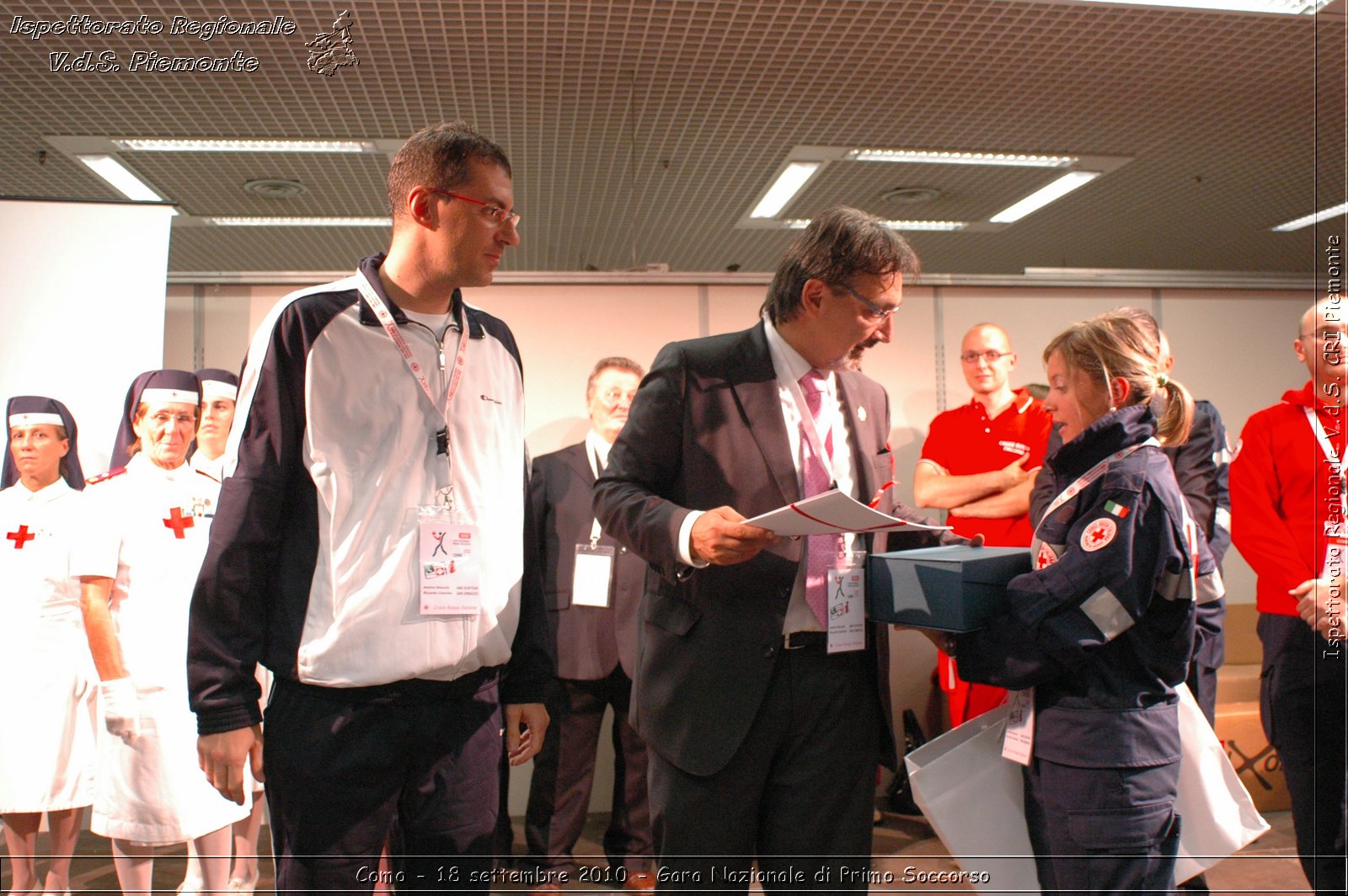 Como - 18 settembre 2010 - Gara Nazionale di Primo Soccorso -  Croce Rossa Italiana - Ispettorato Regionale Volontari del Soccorso Piemonte