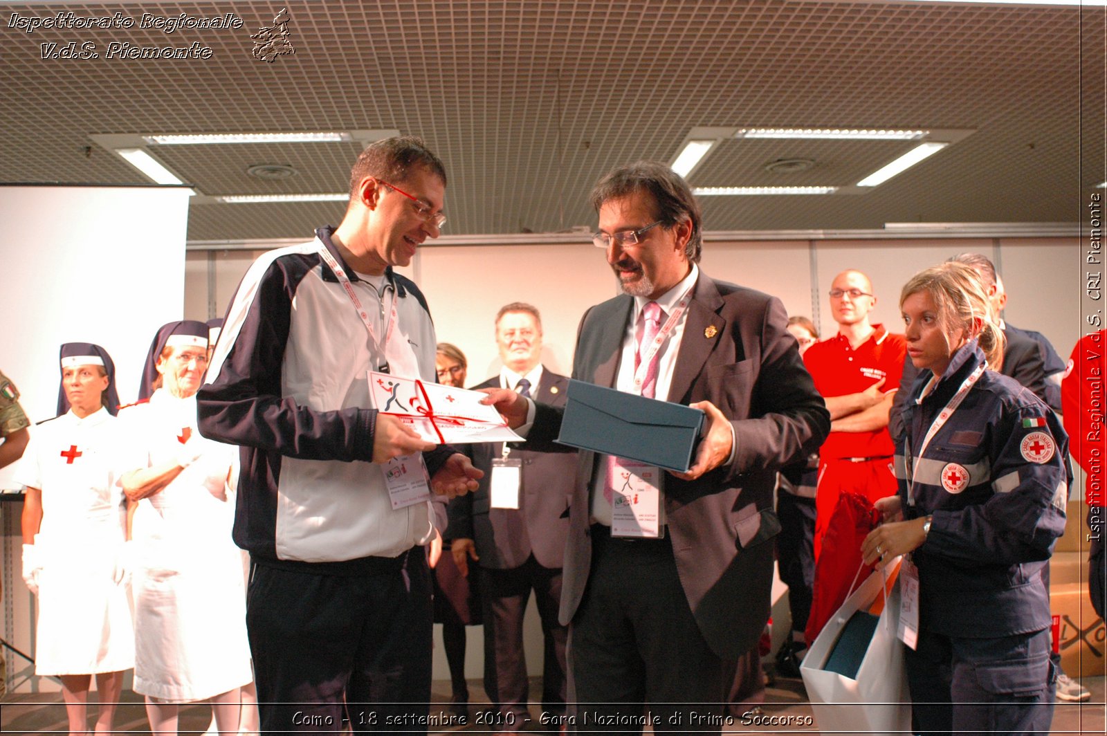 Como - 18 settembre 2010 - Gara Nazionale di Primo Soccorso -  Croce Rossa Italiana - Ispettorato Regionale Volontari del Soccorso Piemonte