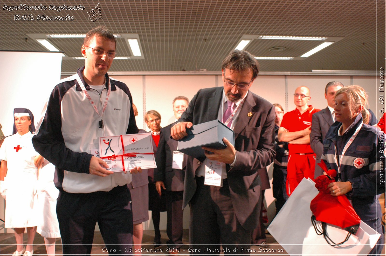 Como - 18 settembre 2010 - Gara Nazionale di Primo Soccorso -  Croce Rossa Italiana - Ispettorato Regionale Volontari del Soccorso Piemonte