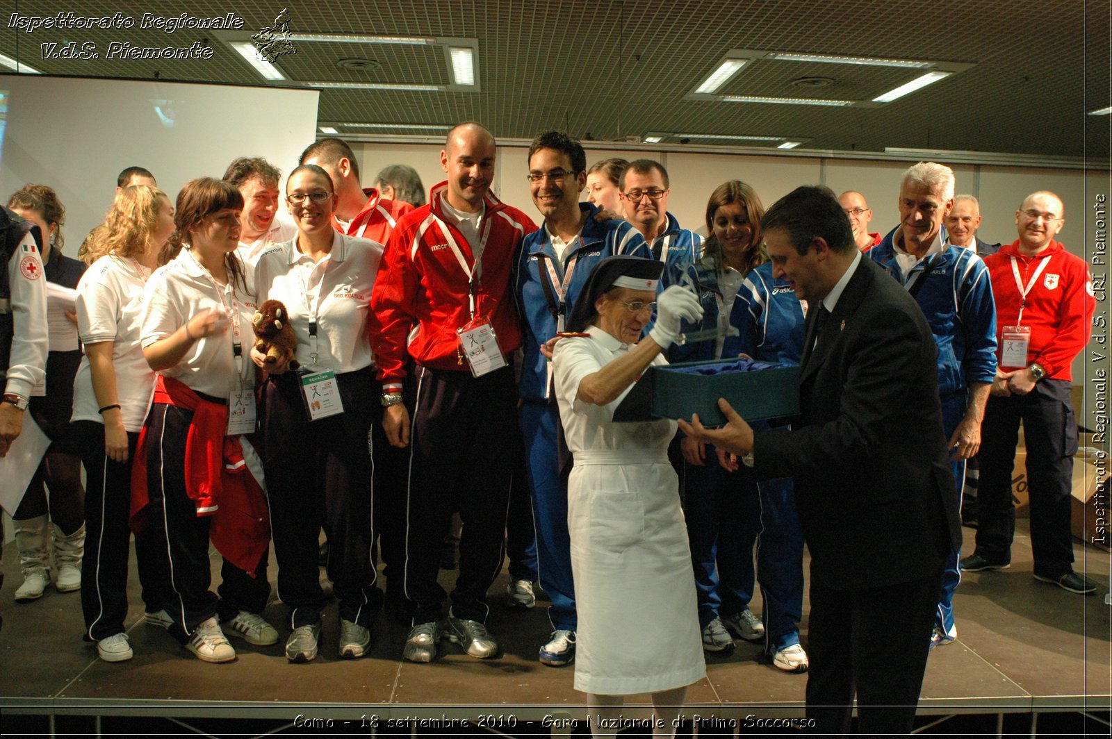 Como - 18 settembre 2010 - Gara Nazionale di Primo Soccorso -  Croce Rossa Italiana - Ispettorato Regionale Volontari del Soccorso Piemonte