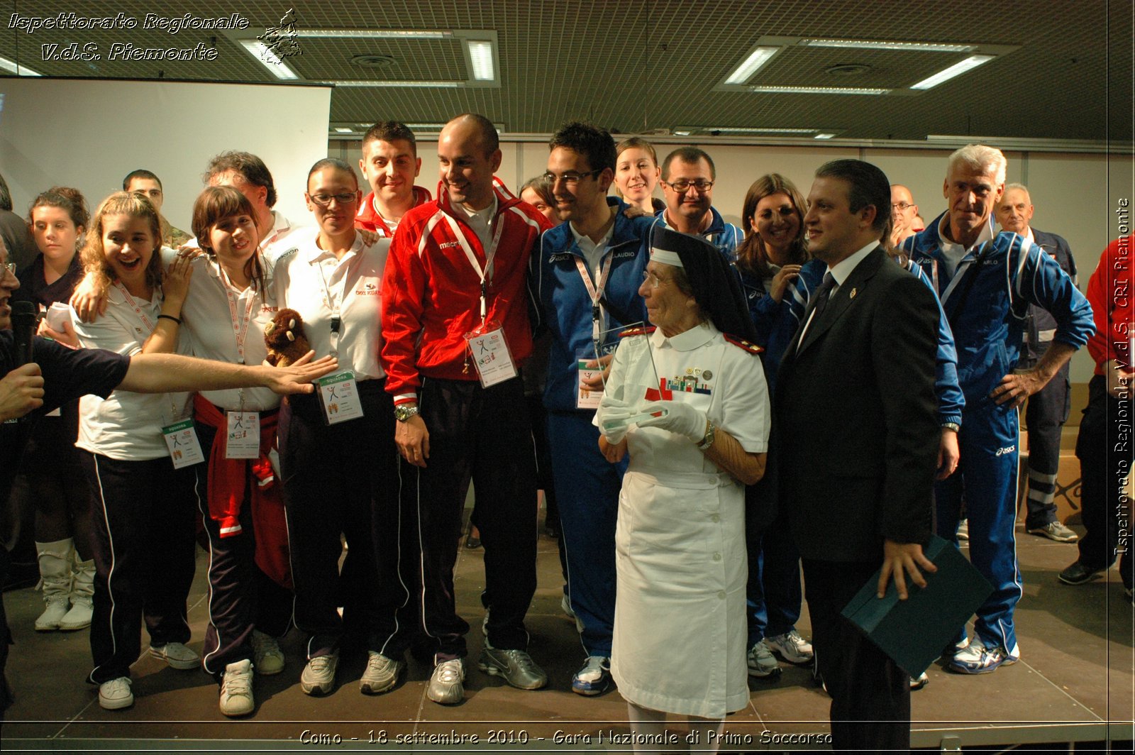 Como - 18 settembre 2010 - Gara Nazionale di Primo Soccorso -  Croce Rossa Italiana - Ispettorato Regionale Volontari del Soccorso Piemonte