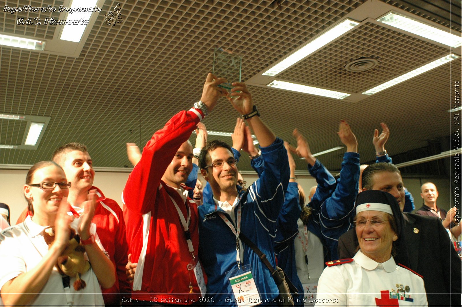 Como - 18 settembre 2010 - Gara Nazionale di Primo Soccorso -  Croce Rossa Italiana - Ispettorato Regionale Volontari del Soccorso Piemonte