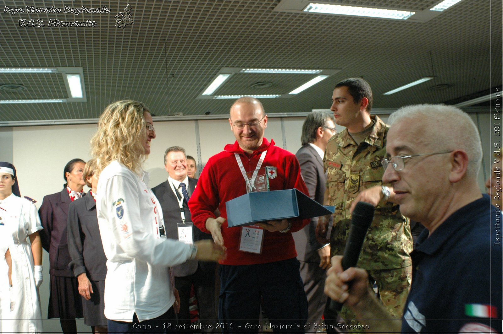 Como - 18 settembre 2010 - Gara Nazionale di Primo Soccorso -  Croce Rossa Italiana - Ispettorato Regionale Volontari del Soccorso Piemonte