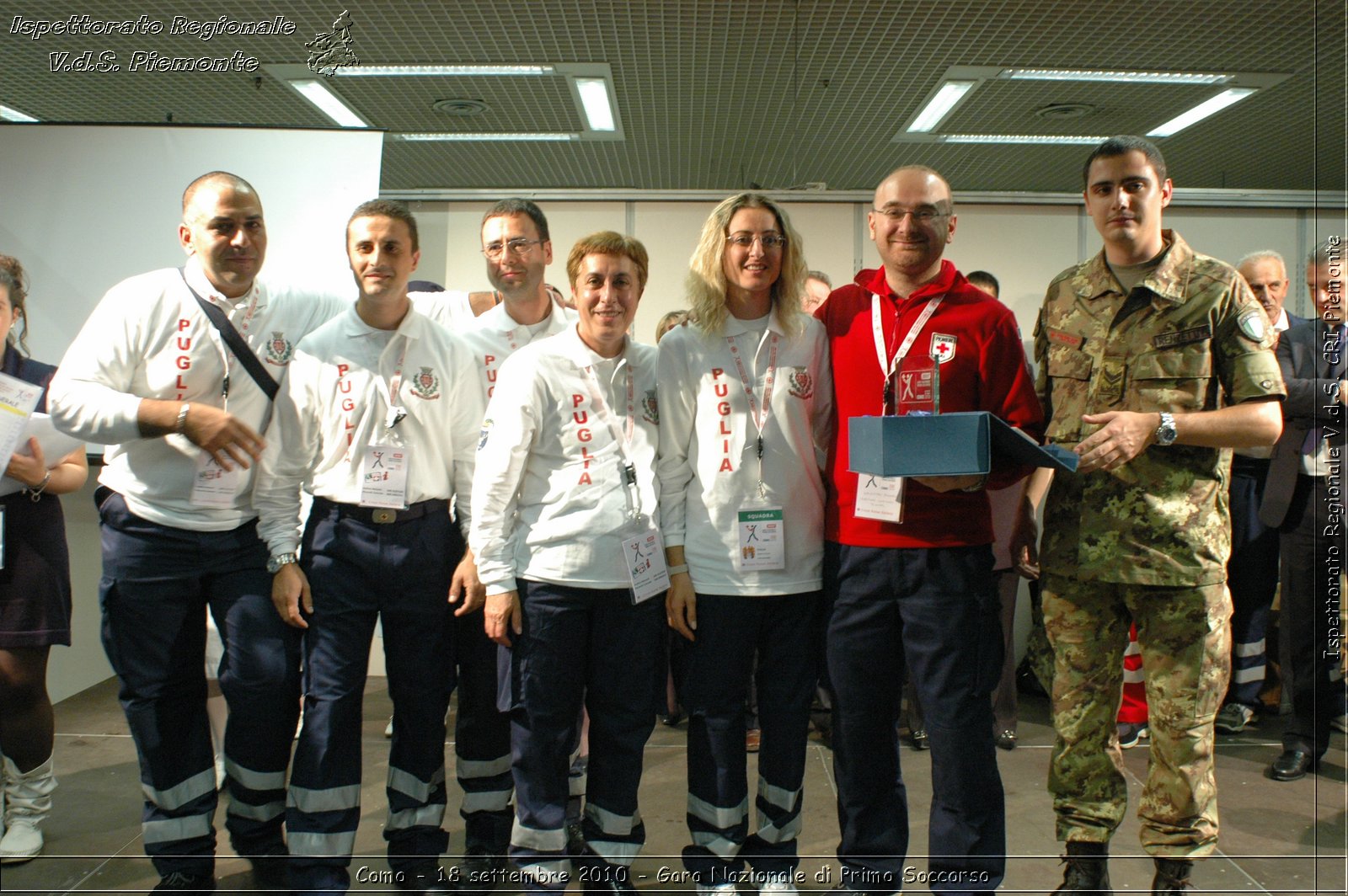 Como - 18 settembre 2010 - Gara Nazionale di Primo Soccorso -  Croce Rossa Italiana - Ispettorato Regionale Volontari del Soccorso Piemonte