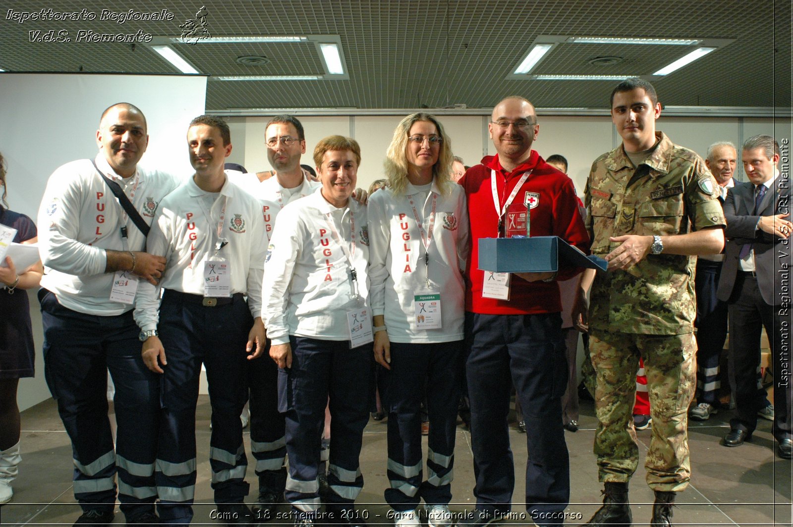 Como - 18 settembre 2010 - Gara Nazionale di Primo Soccorso -  Croce Rossa Italiana - Ispettorato Regionale Volontari del Soccorso Piemonte